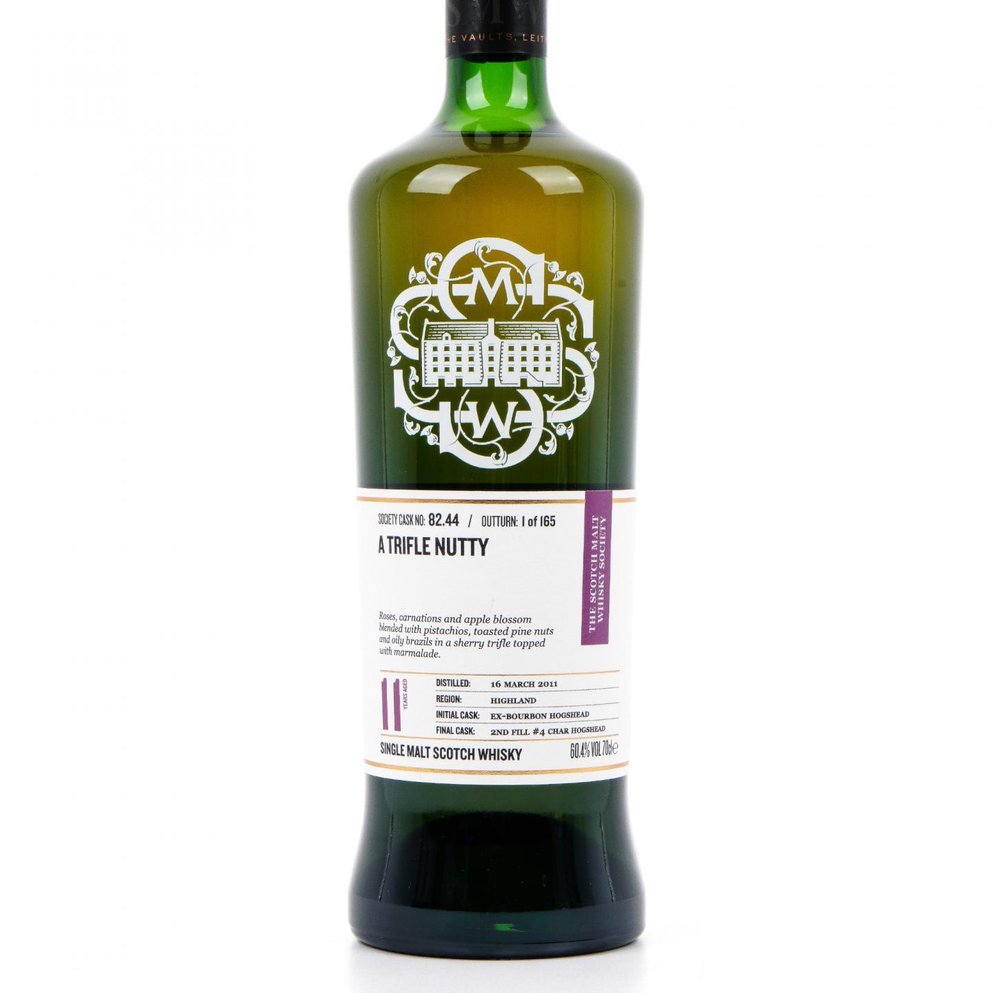 SMWS 82.44 格兰卡登 11年 2011