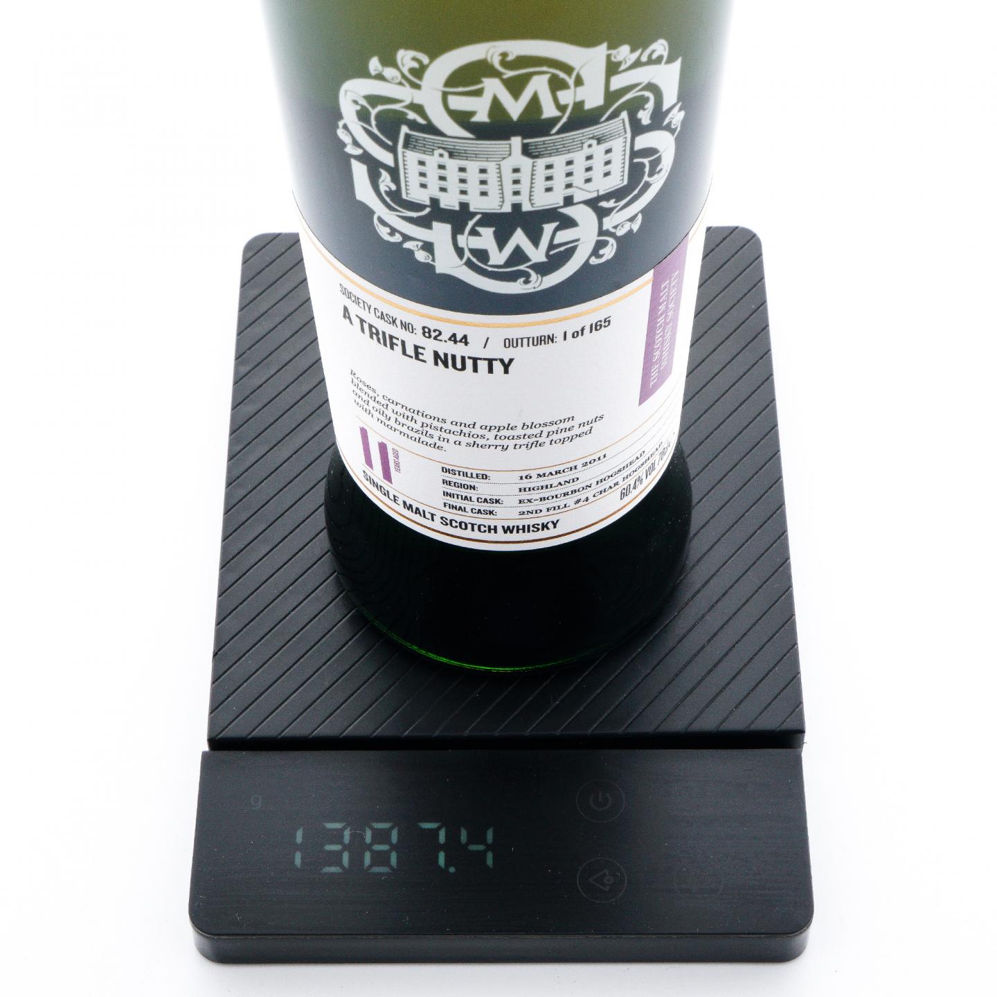 SMWS 82.44 格兰卡登 11年 2011