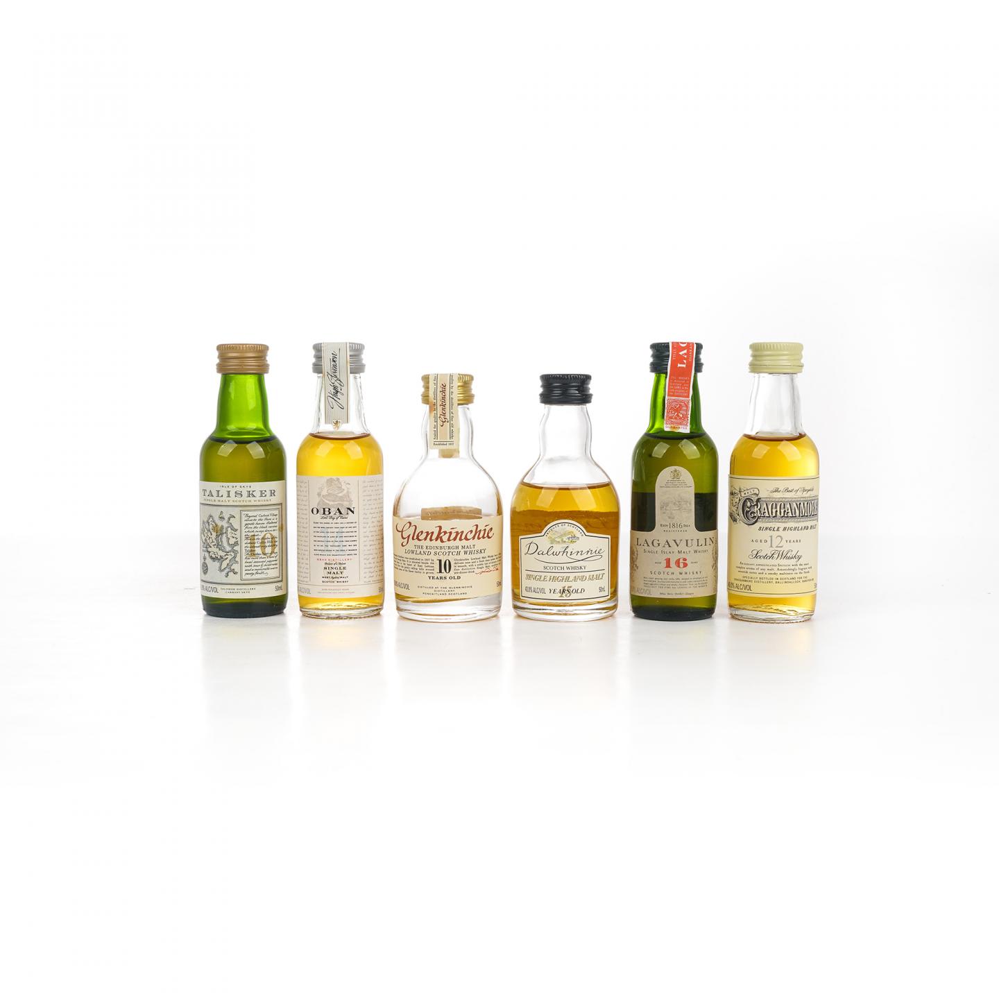 【酒版】苏格兰 六大经典麦芽系列 礼盒 50ml*6支组
