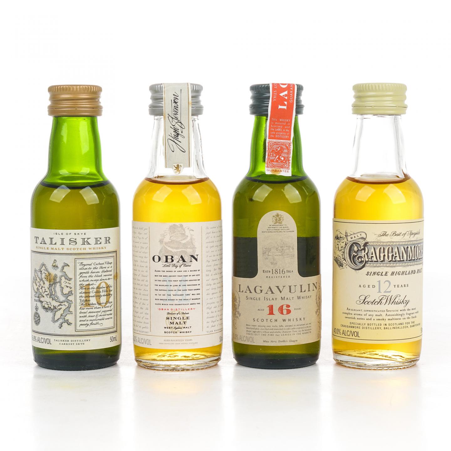 【酒版】苏格兰 六大经典麦芽系列 礼盒 50ml*6支组