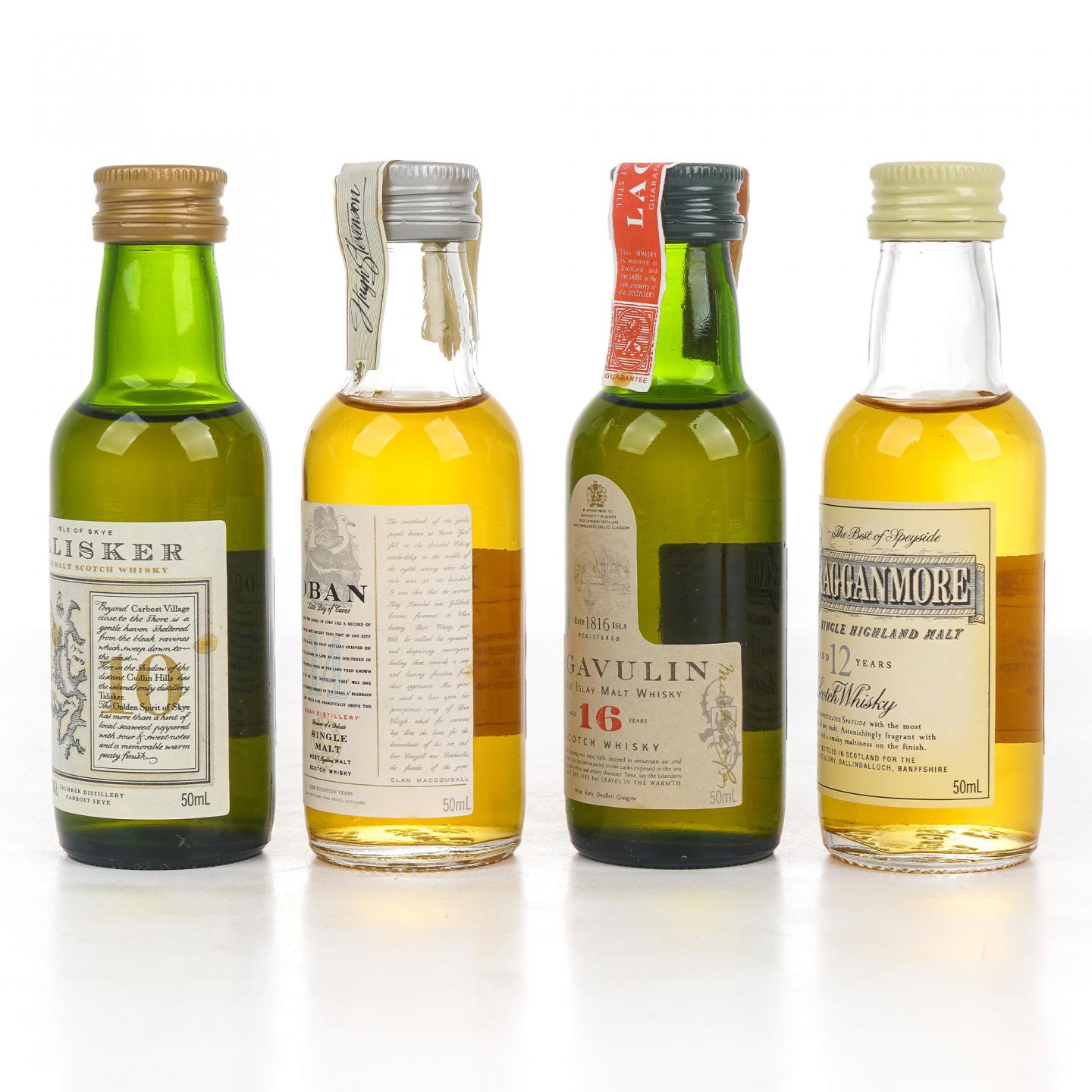 【酒版】苏格兰 六大经典麦芽系列 礼盒 50ml*6支组