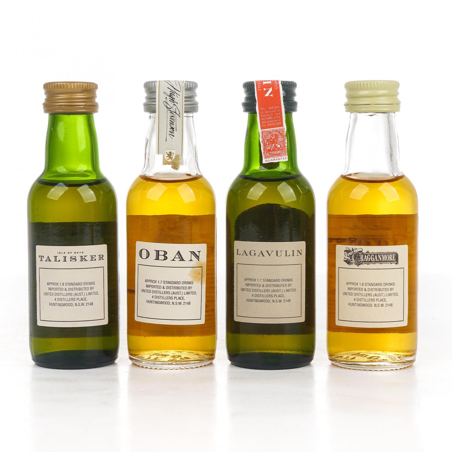 【酒版】苏格兰 六大经典麦芽系列 礼盒 50ml*6支组