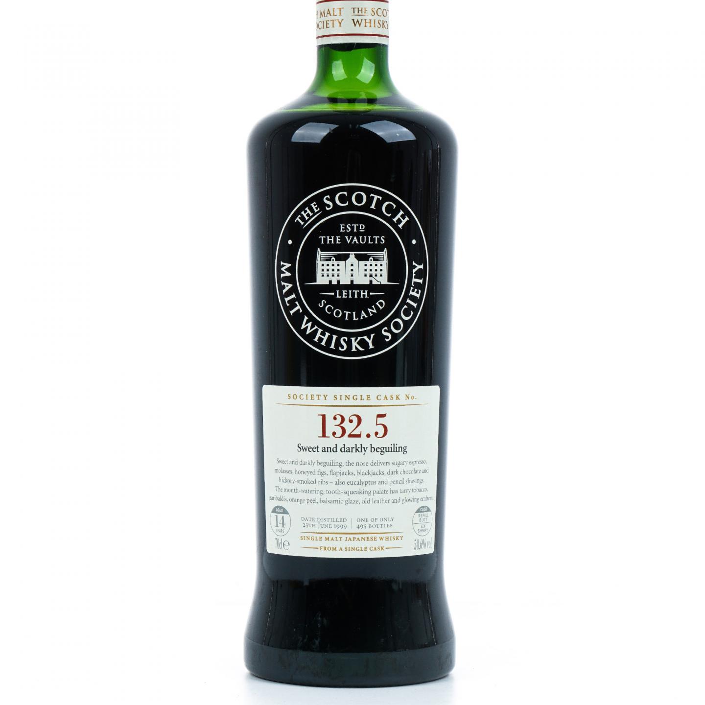 SMWS 132.5 轻井泽 14年 1999 雪莉单桶