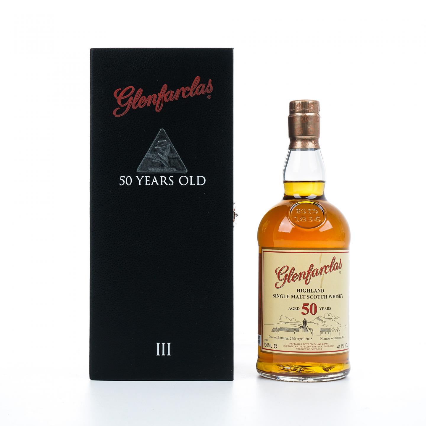 格兰花格 50年 2015 礼盒 700ML
