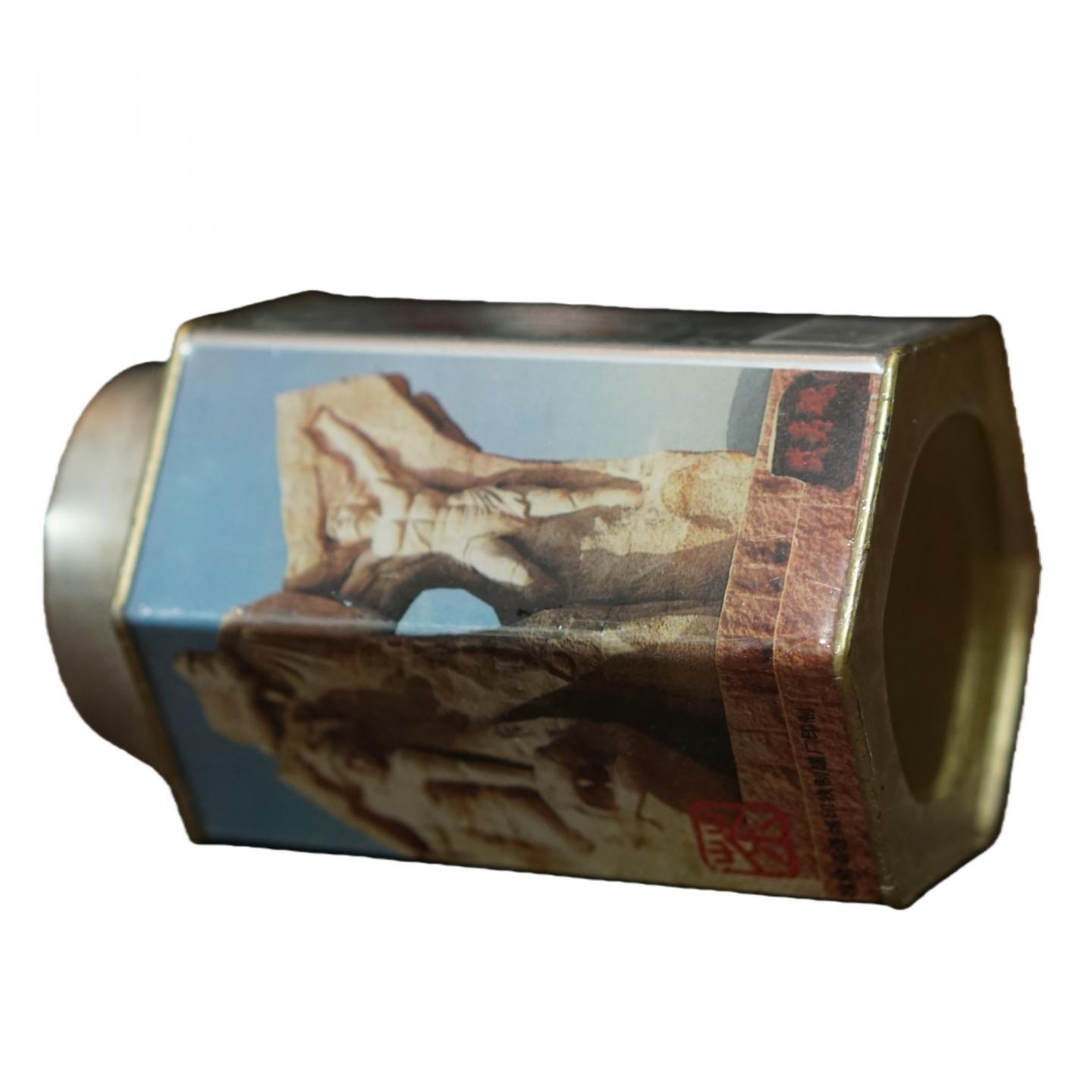 1990年代 岩茶总公司茶叶研究所 武夷岩茶一等品肉桂 4罐*125g 干仓