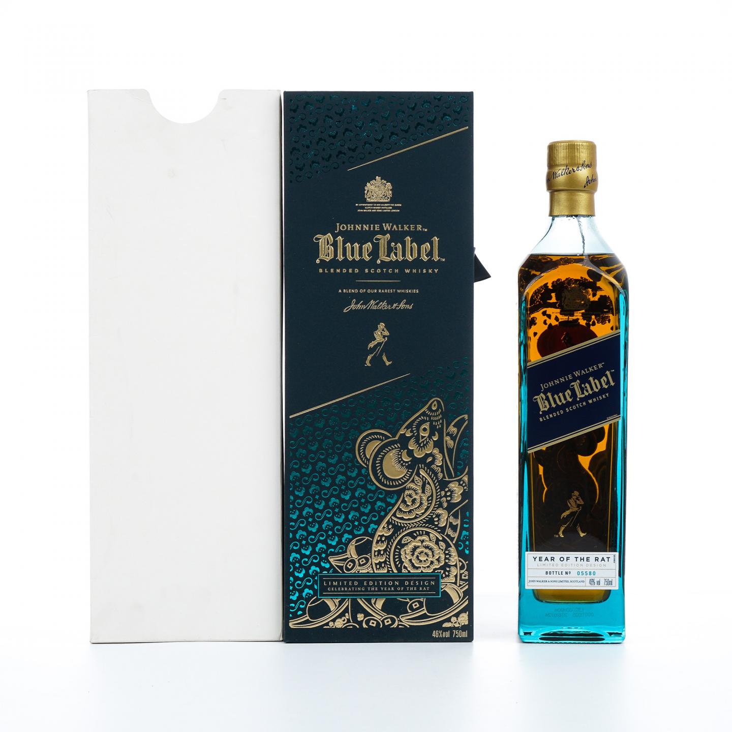 尊尼获加 蓝牌 鼠硕丰年特别版 750ml