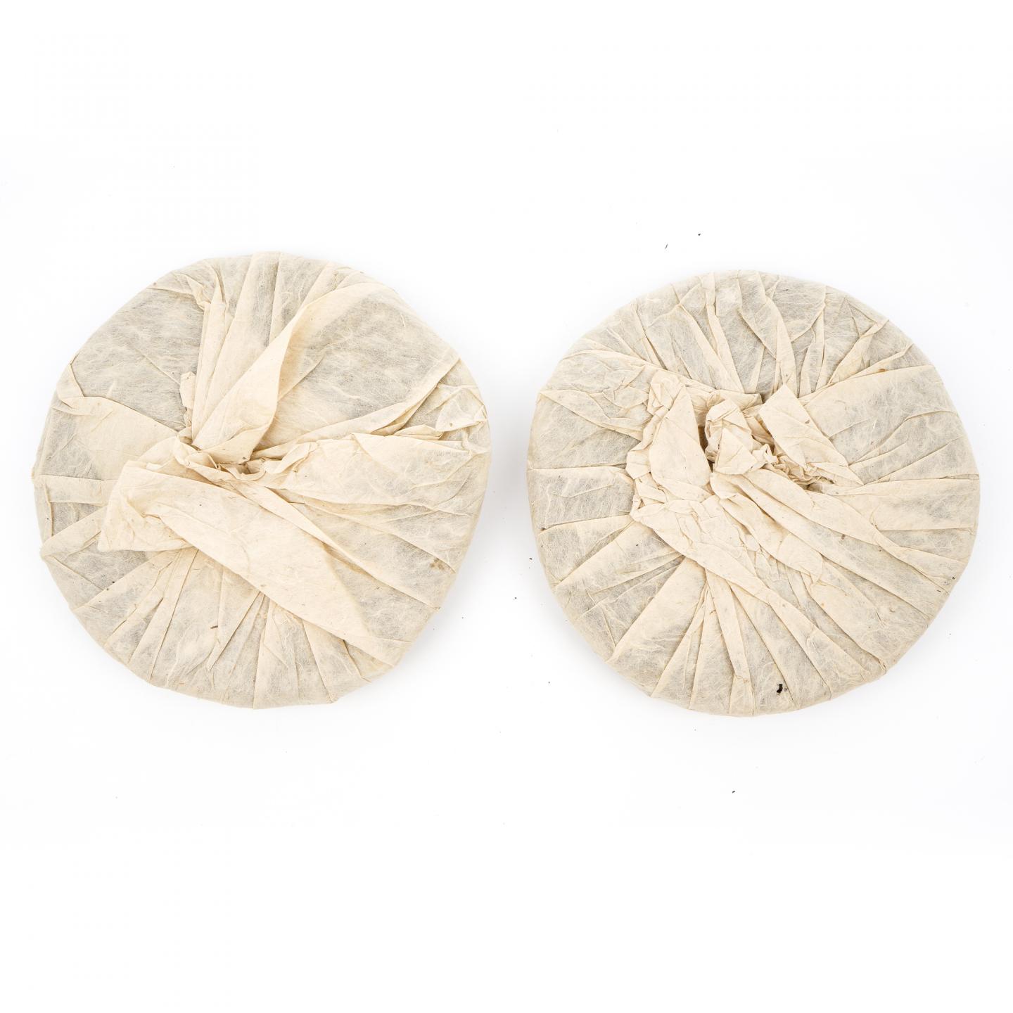 江城茶庄生饼 约360g 2片组 广东自然仓