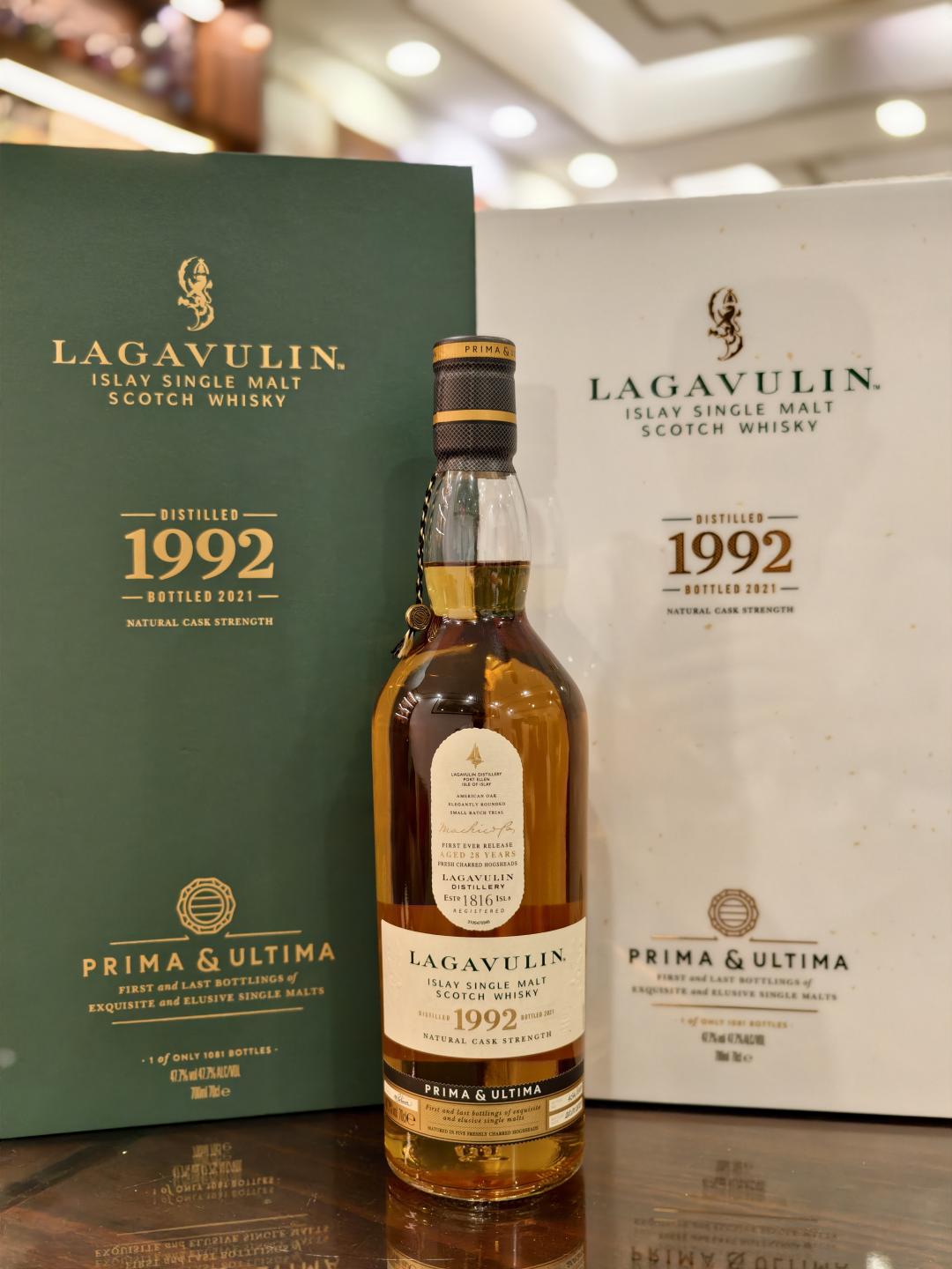 Lagavulin 乐加维林28年1992-2021 pu