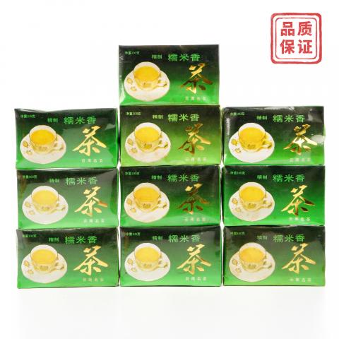 1996年 云南凤庆凤山茶厂河口分厂出品 糯米香茶 100g*10盒组 干仓