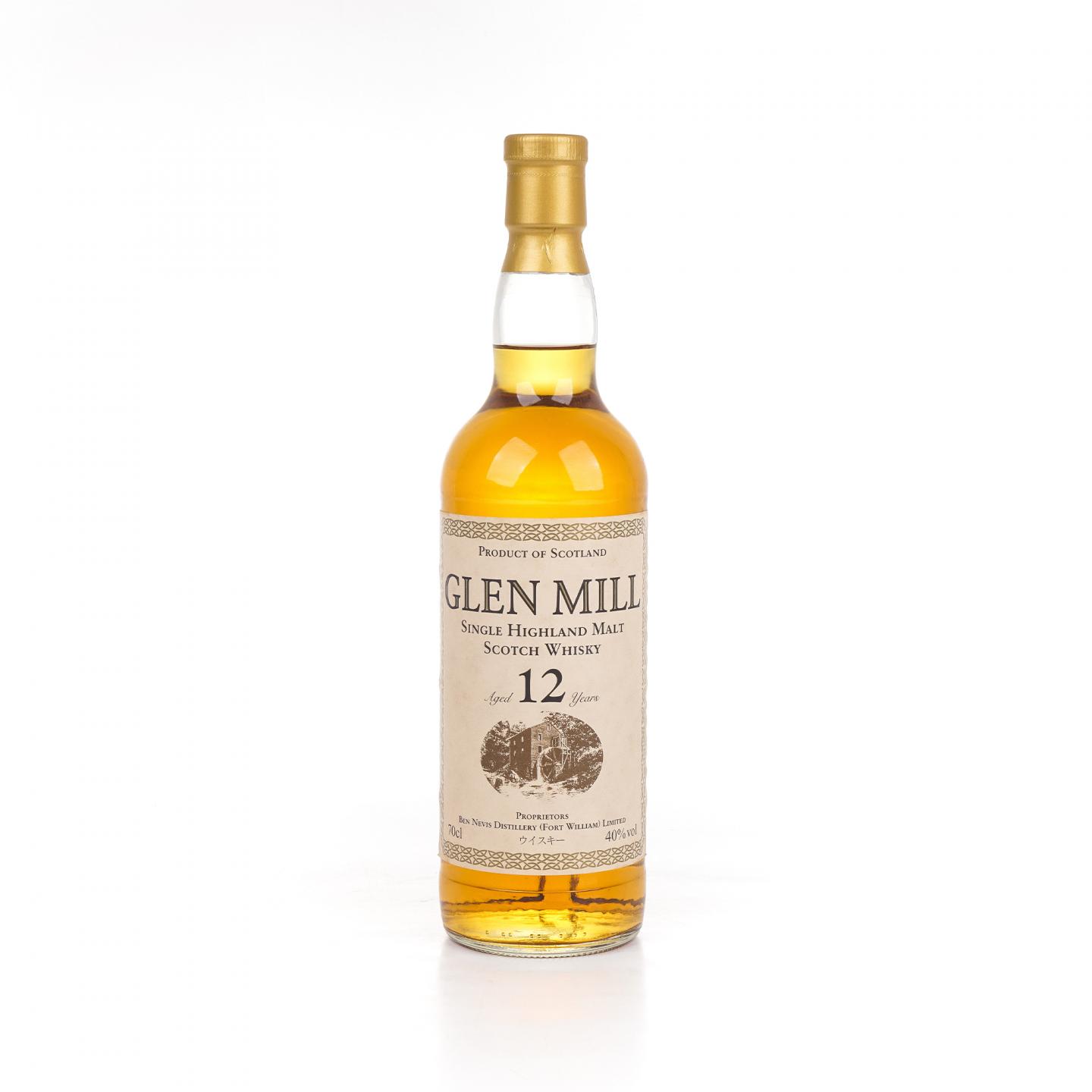 本尼维斯 12年 Glen Mill 40%