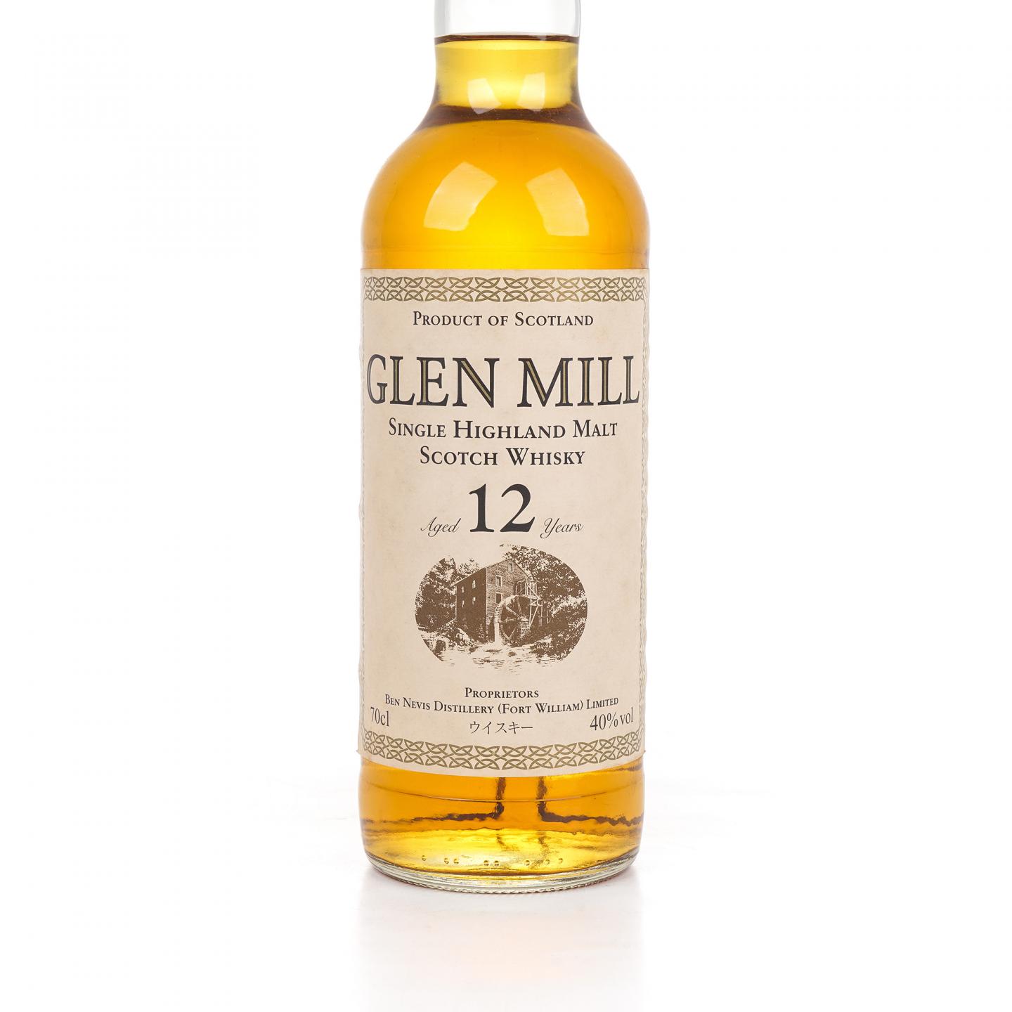 本尼维斯 12年 Glen Mill 40%