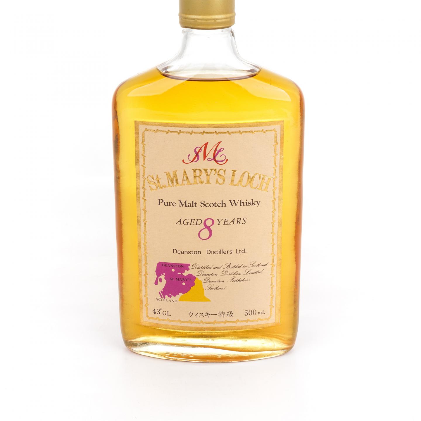 丁斯顿 8年 St. Mary's Loch 纯麦苏格兰威士忌 特级 500ml