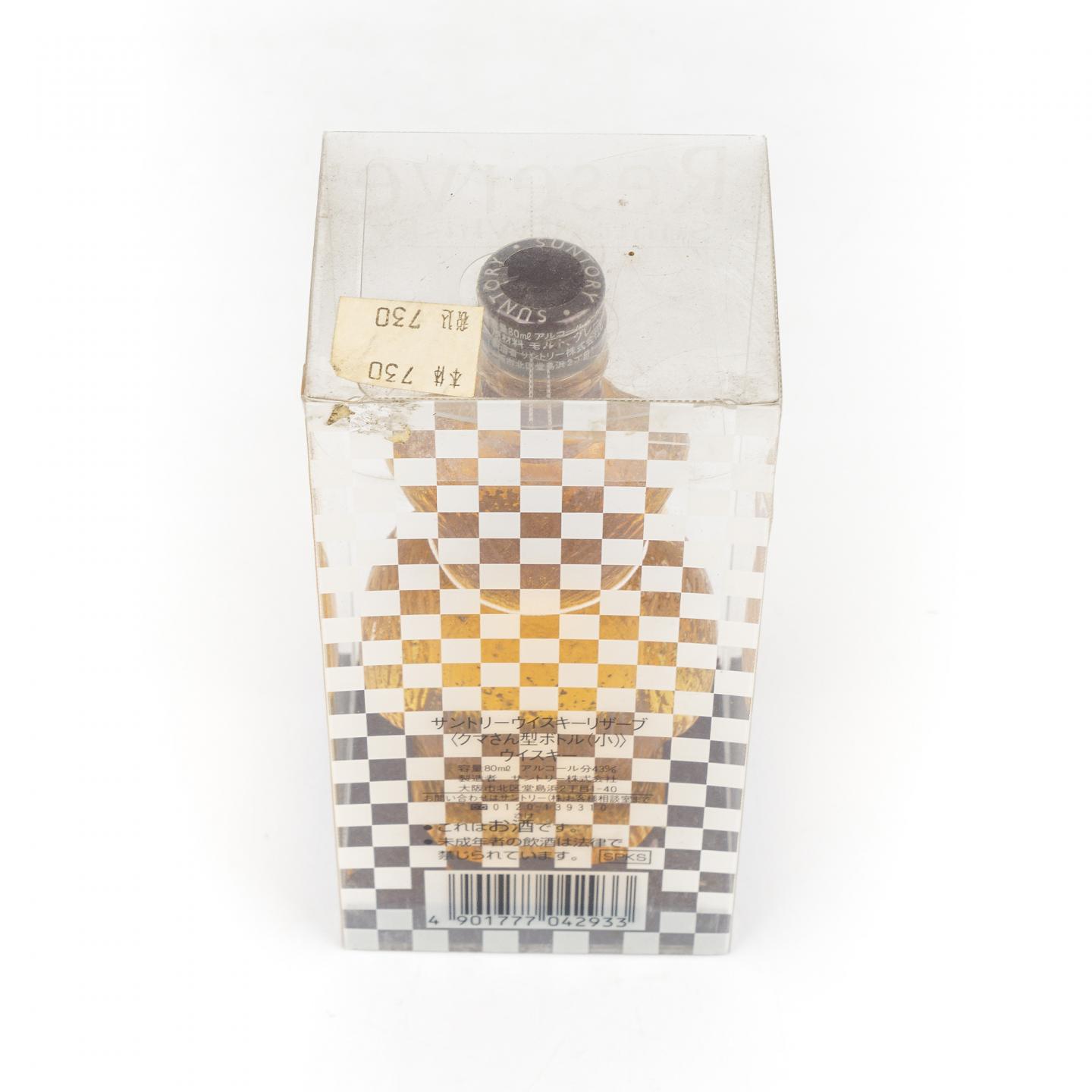 【酒版】三得利 熊造型 调和威士忌 80ml