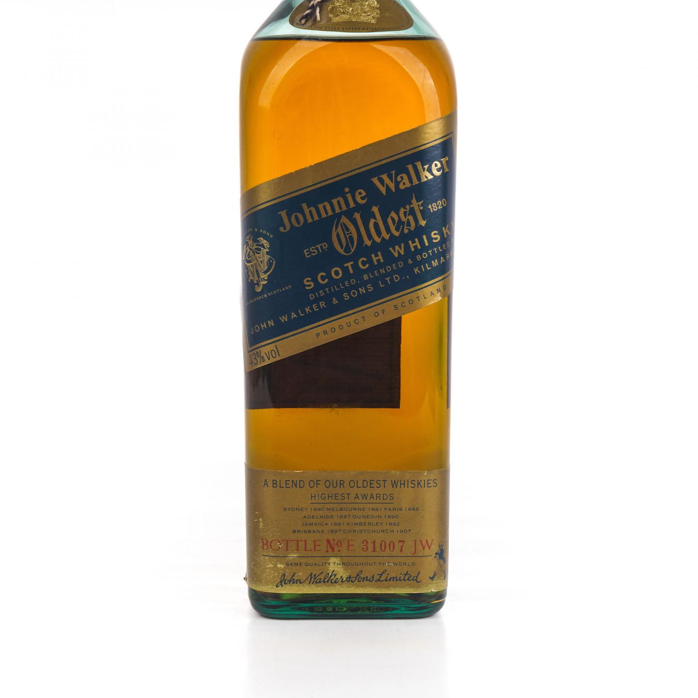 尊尼获加 蓝方 Oldest Highest Awards 750ml