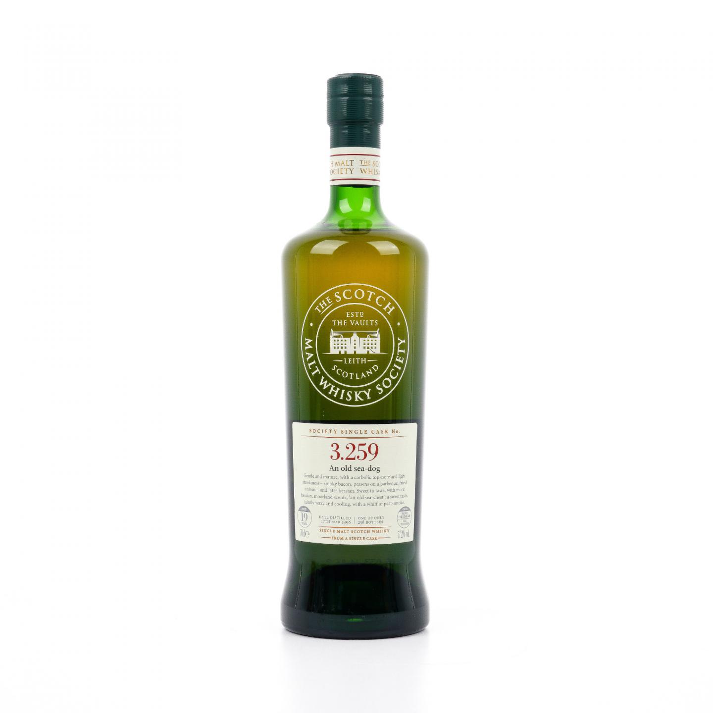SMWS 3.259 波摩 19年 1996 单桶