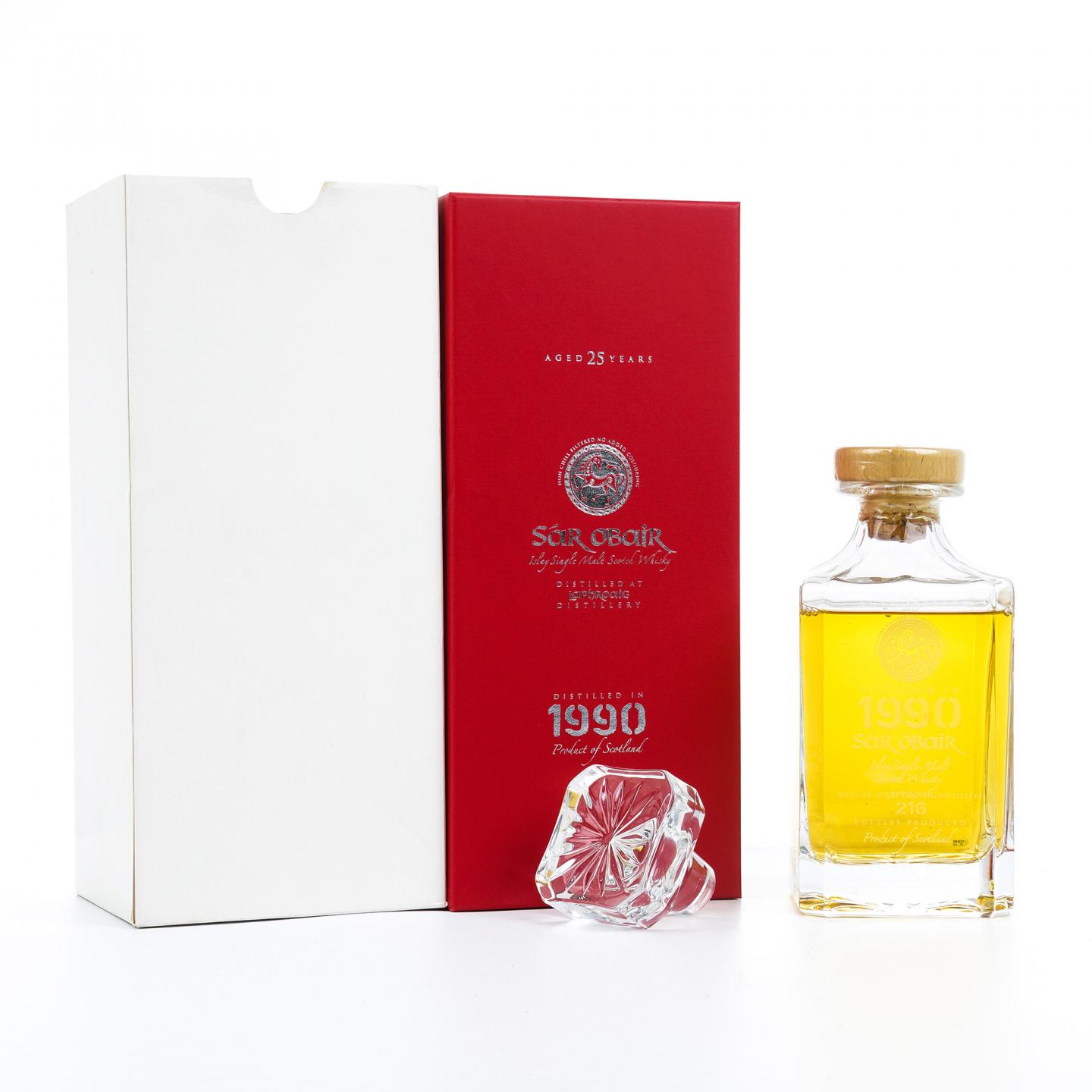 拉弗格 25年 1990 水晶瓶 Sar Obair