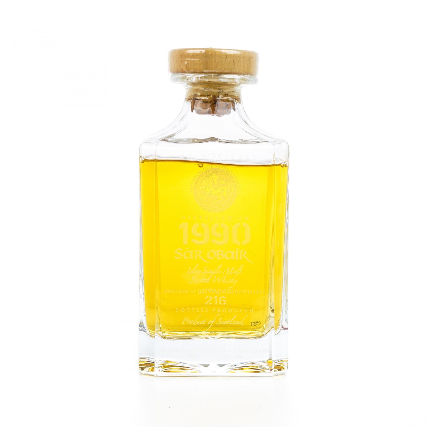 拉弗格 25年 1990 水晶瓶 Sar Obair