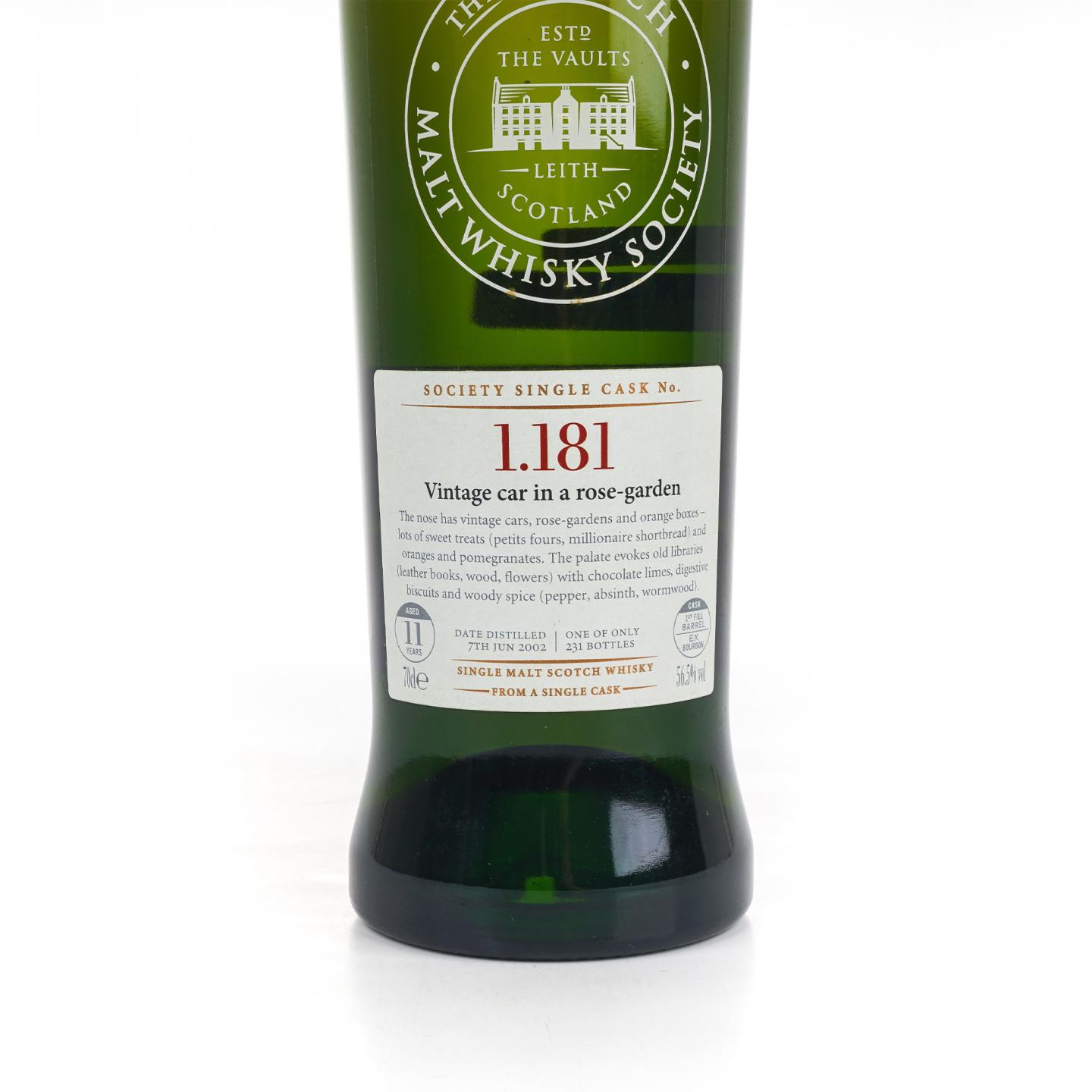 SMWS 1.181 格兰花格 11年 2002