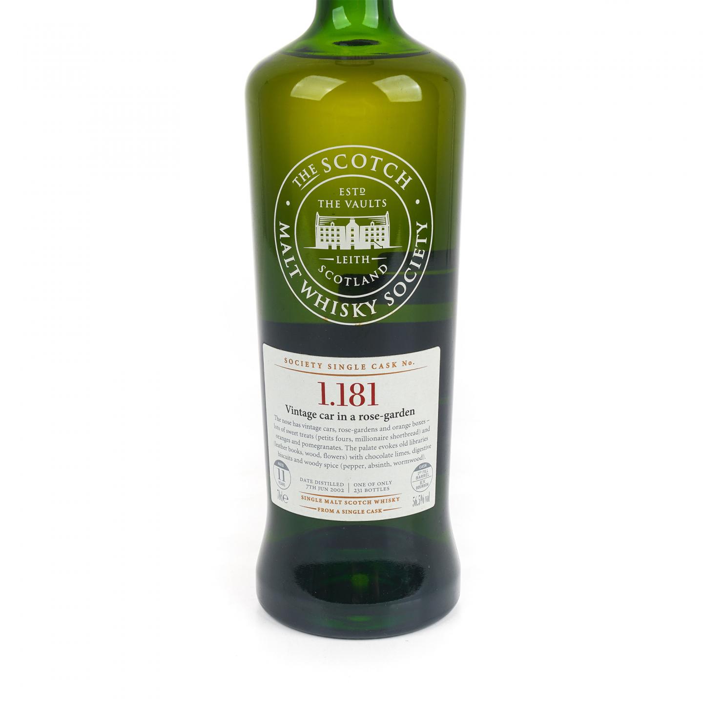 SMWS 1.181 格兰花格 11年 2002