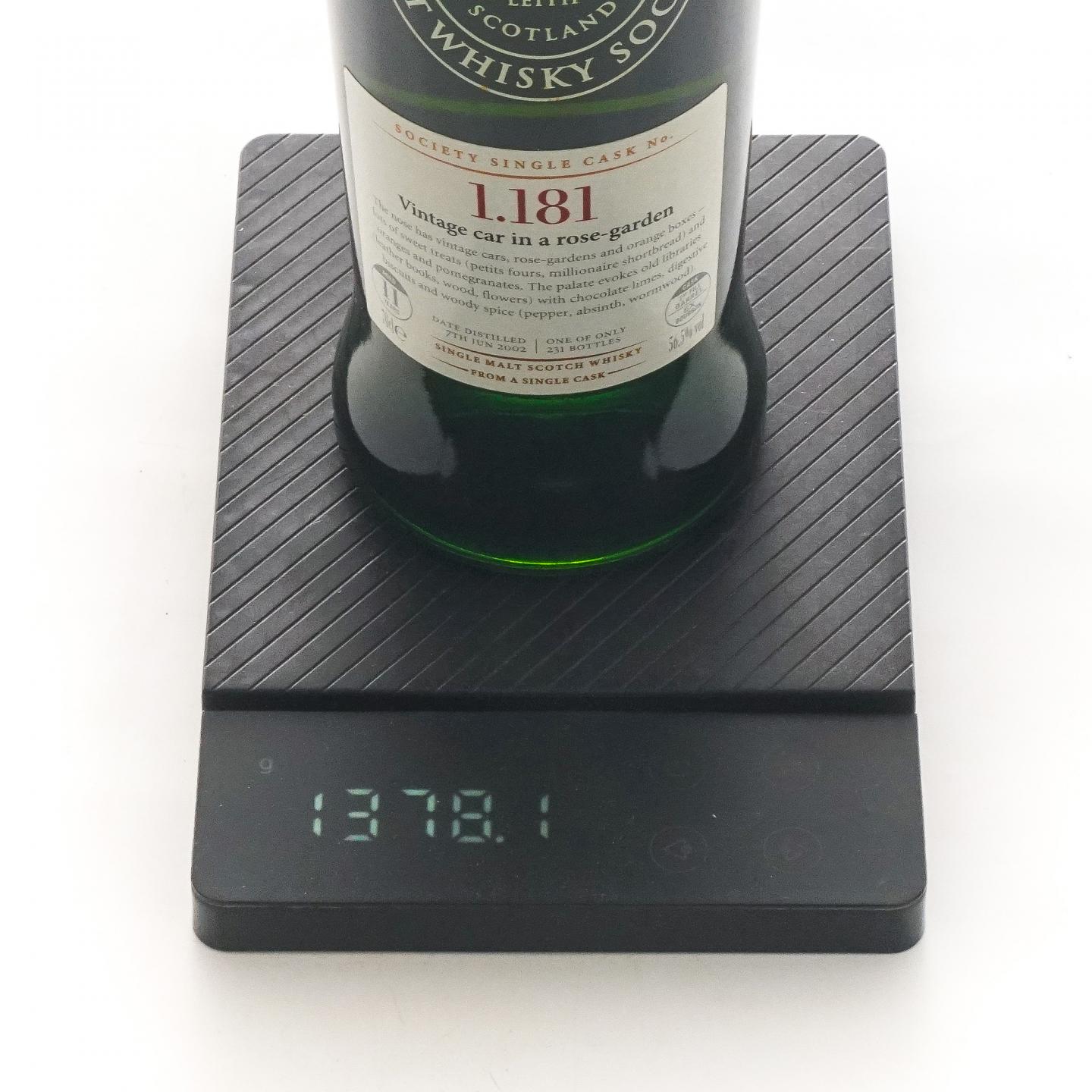 SMWS 1.181 格兰花格 11年 2002
