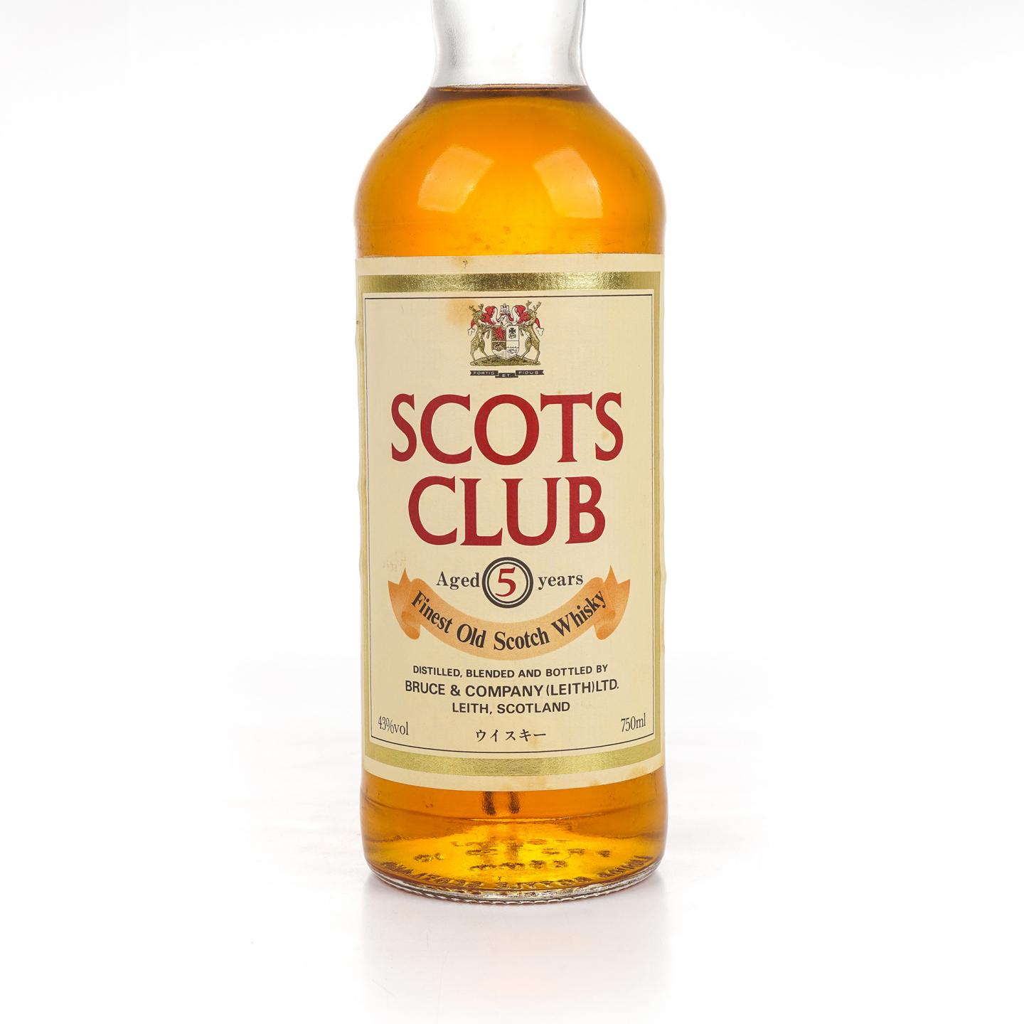 SCOTS CLUB 5年 调和威士忌 750ml