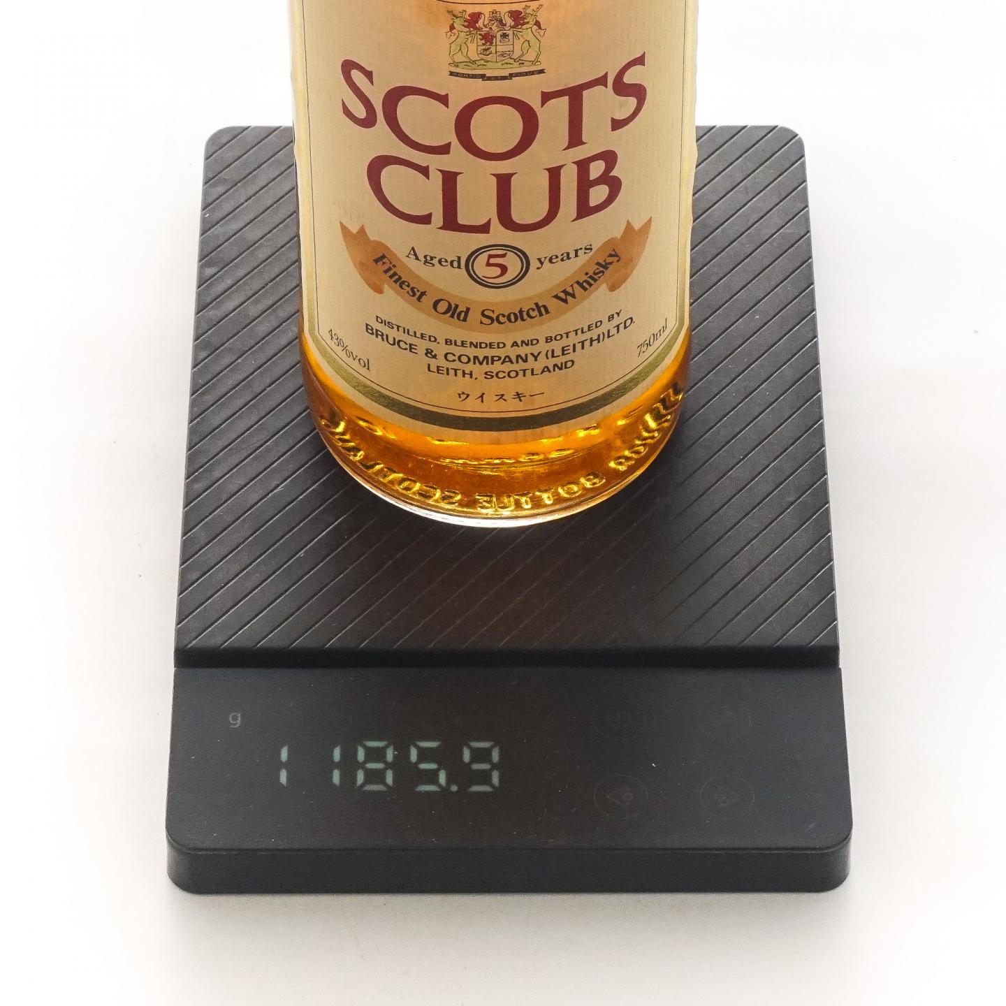 SCOTS CLUB 5年 调和威士忌 750ml