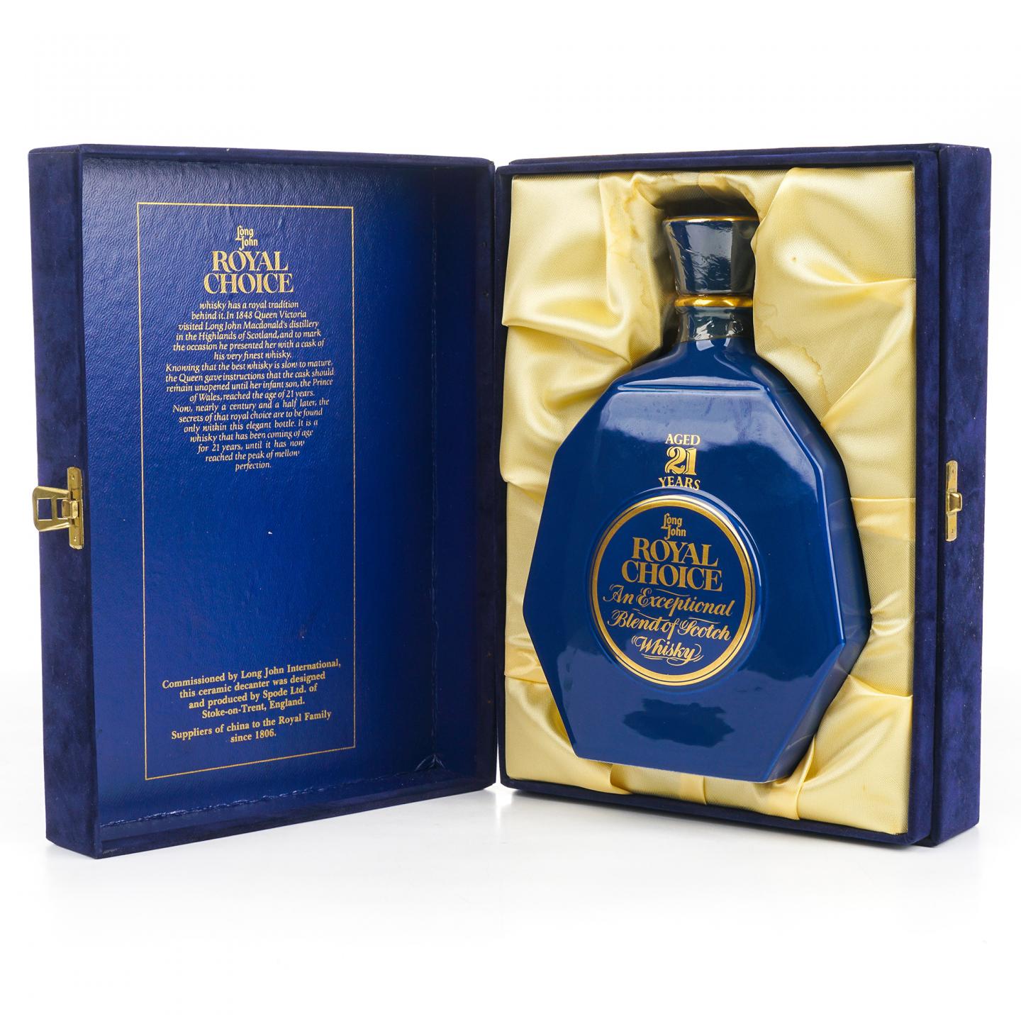 Long John 21年 调和 Royal Choice 蓝瓷瓶