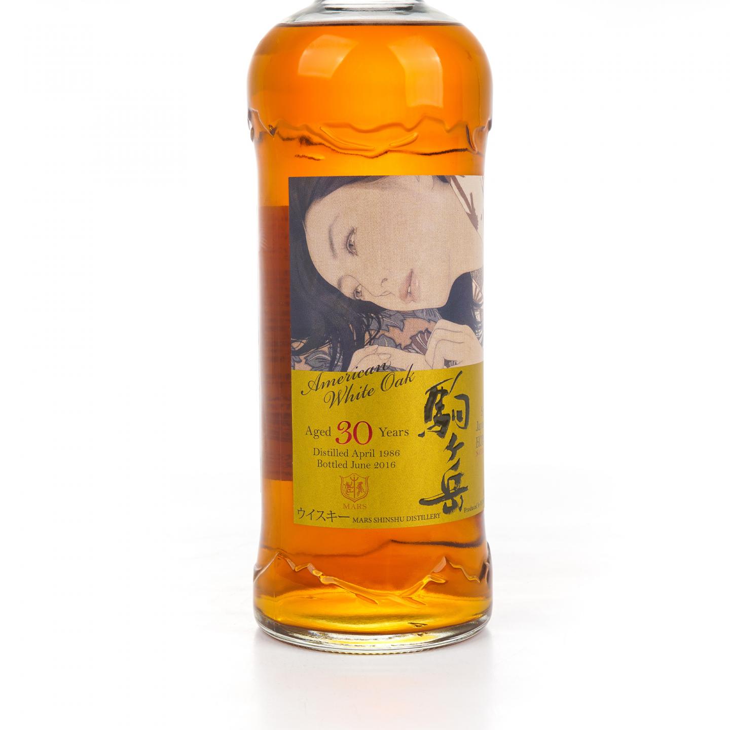 信州驹之岳 30年 1986-2016 美国橡木桶 桶强