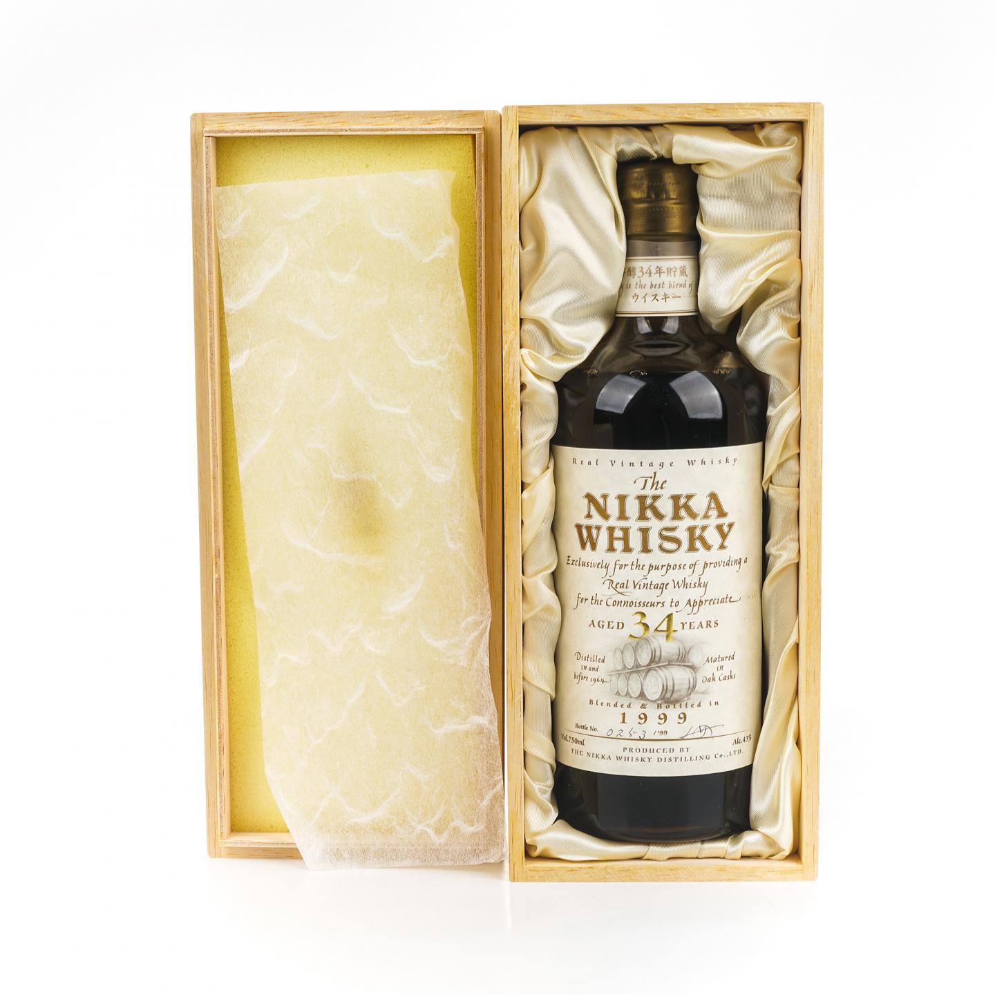 Nikka 34年 1999 调和 750ml