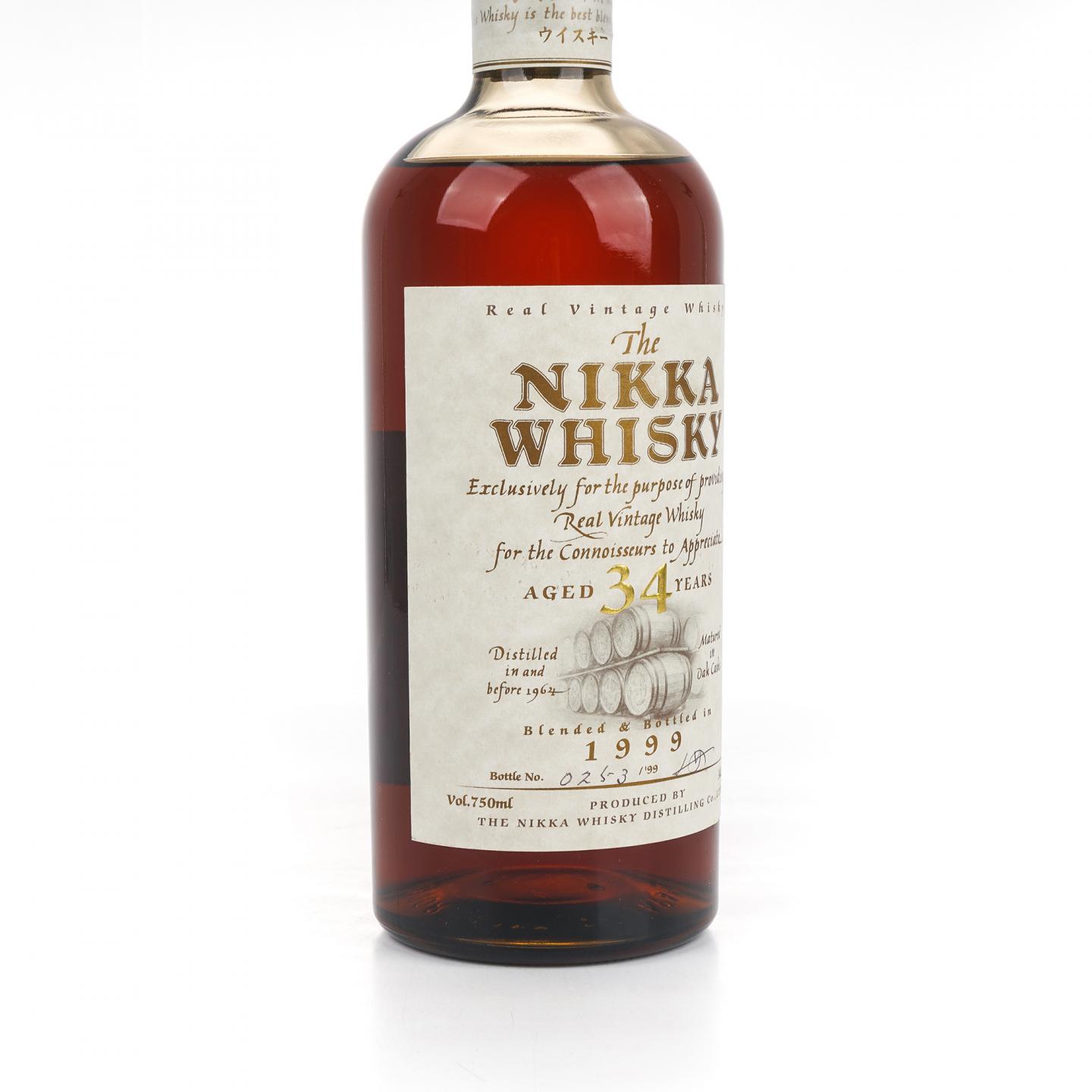 Nikka 34年 1999 调和 750ml