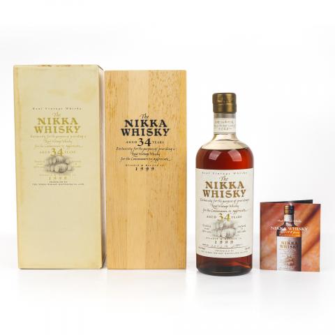 Nikka 34年 1999 调和 750ml