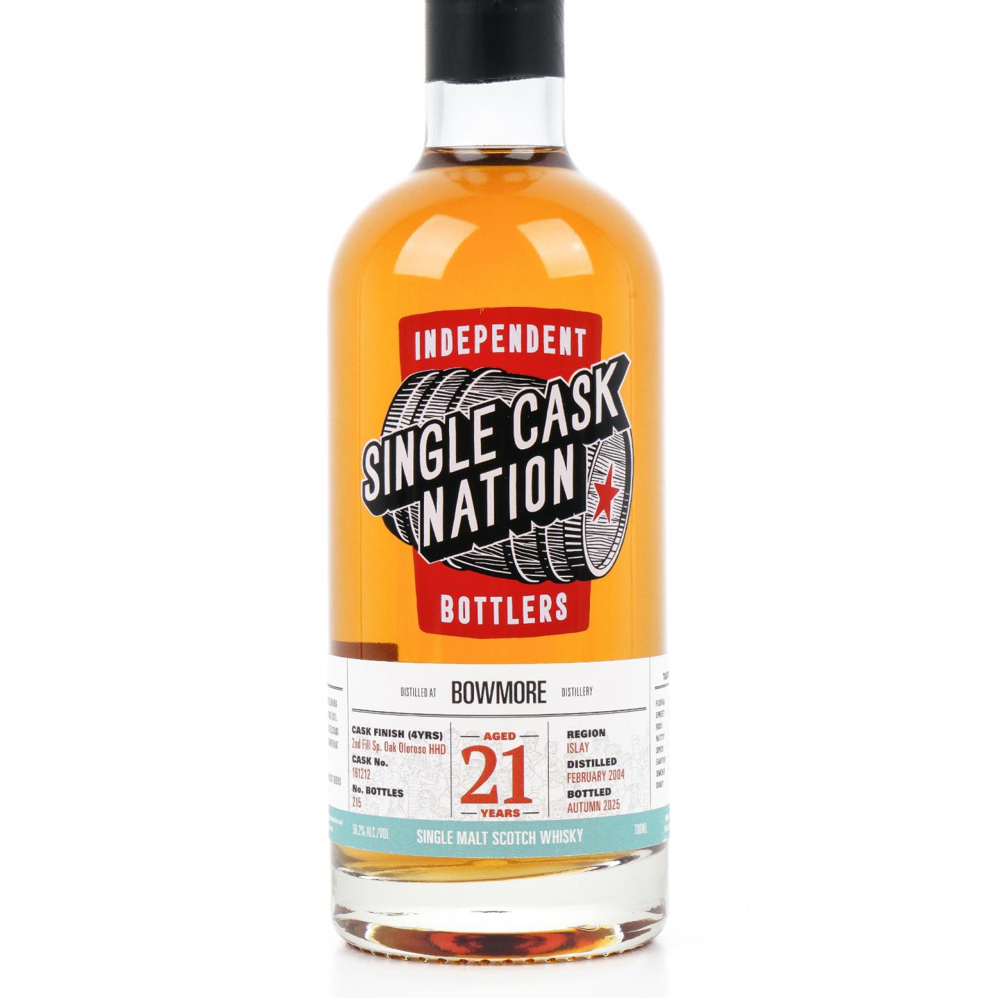 波摩 21年 2004-2025 雪莉桶后熟#161212 Single Cask Nation