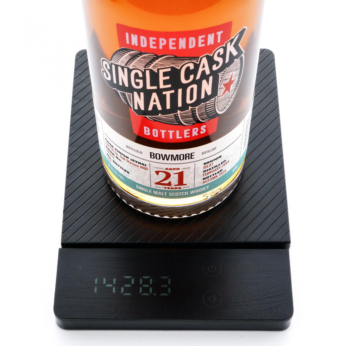 波摩 21年 2004-2025 雪莉桶后熟#161212 Single Cask Nation