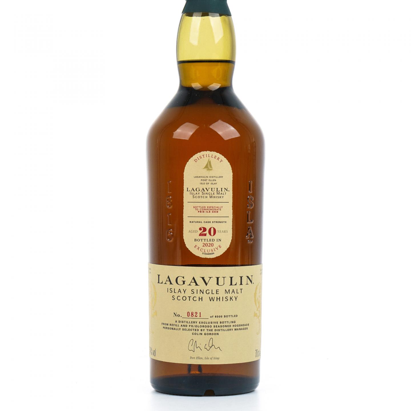 乐加维林 20年 Feis Ile 2020 雪莉桶