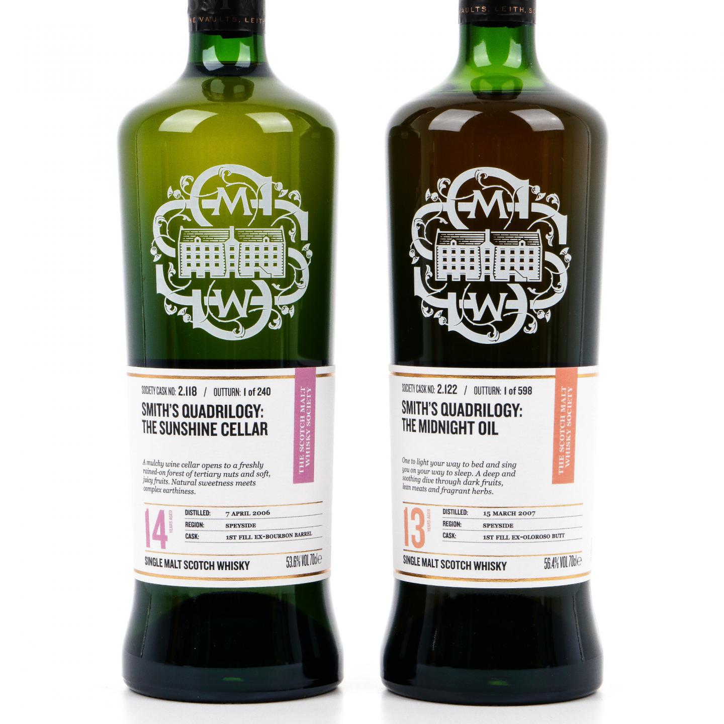 SMWS 2.122/2.118 格兰威特 13/14年 2瓶组