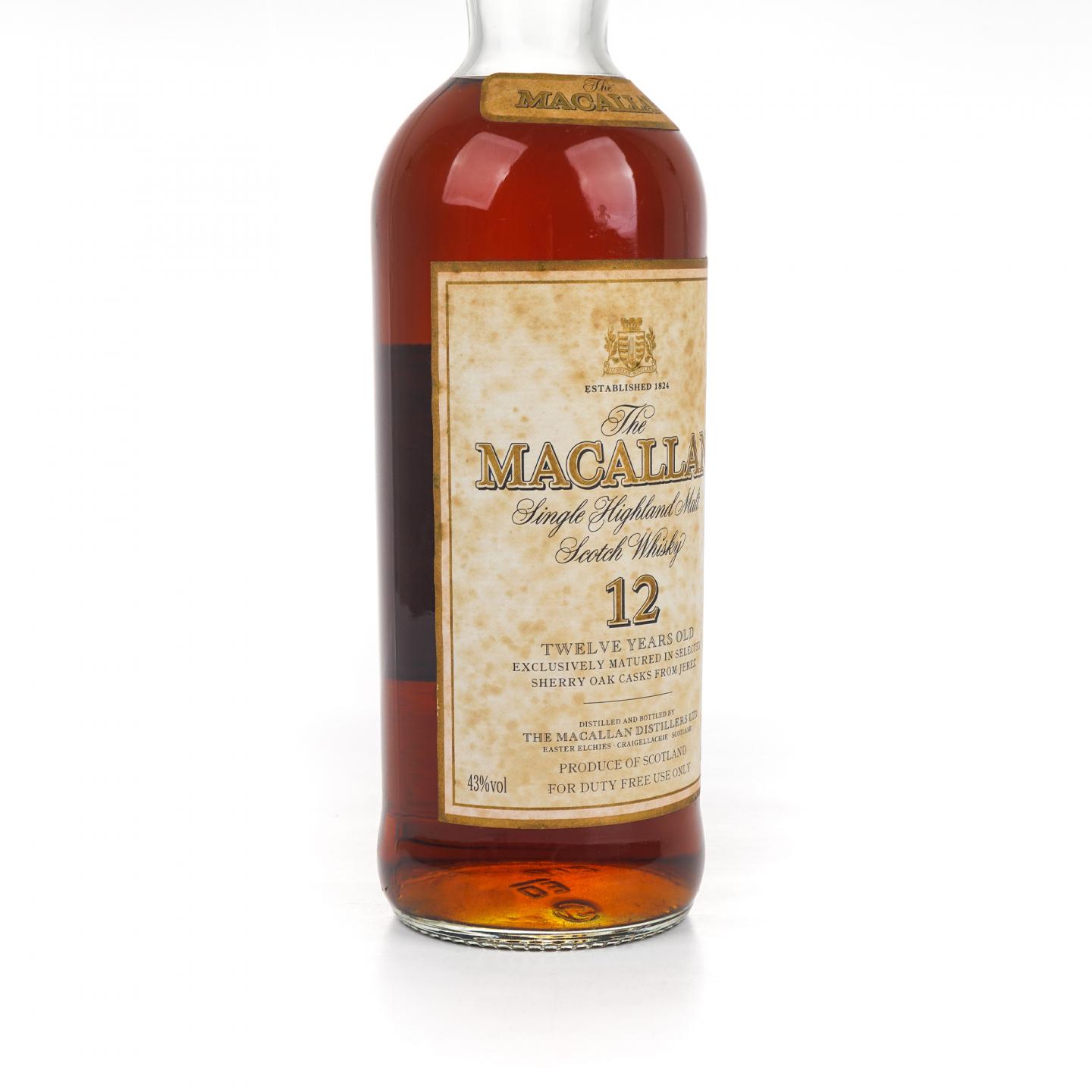 麦卡伦 12年 雪莉桶 1000ml
