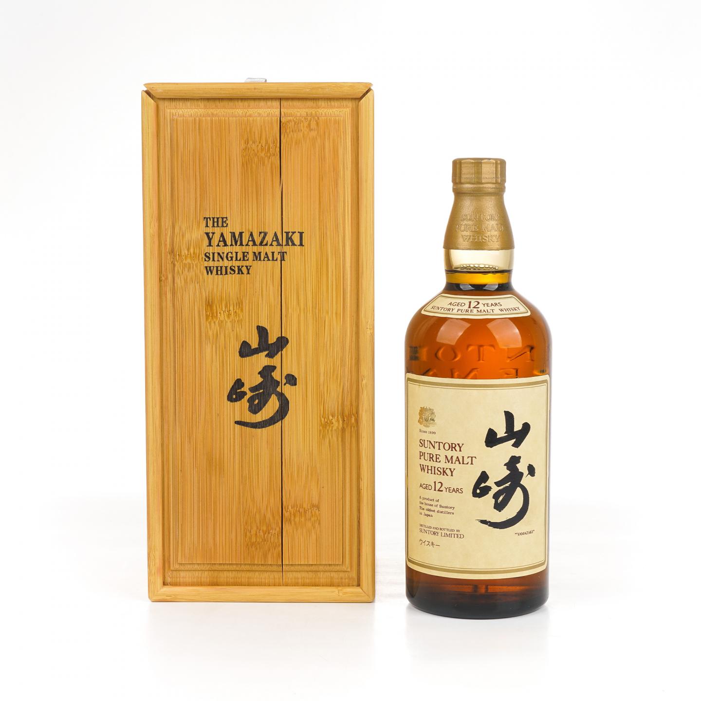 山崎 12年 金狮标 Pure Malt 750ml 非原盒