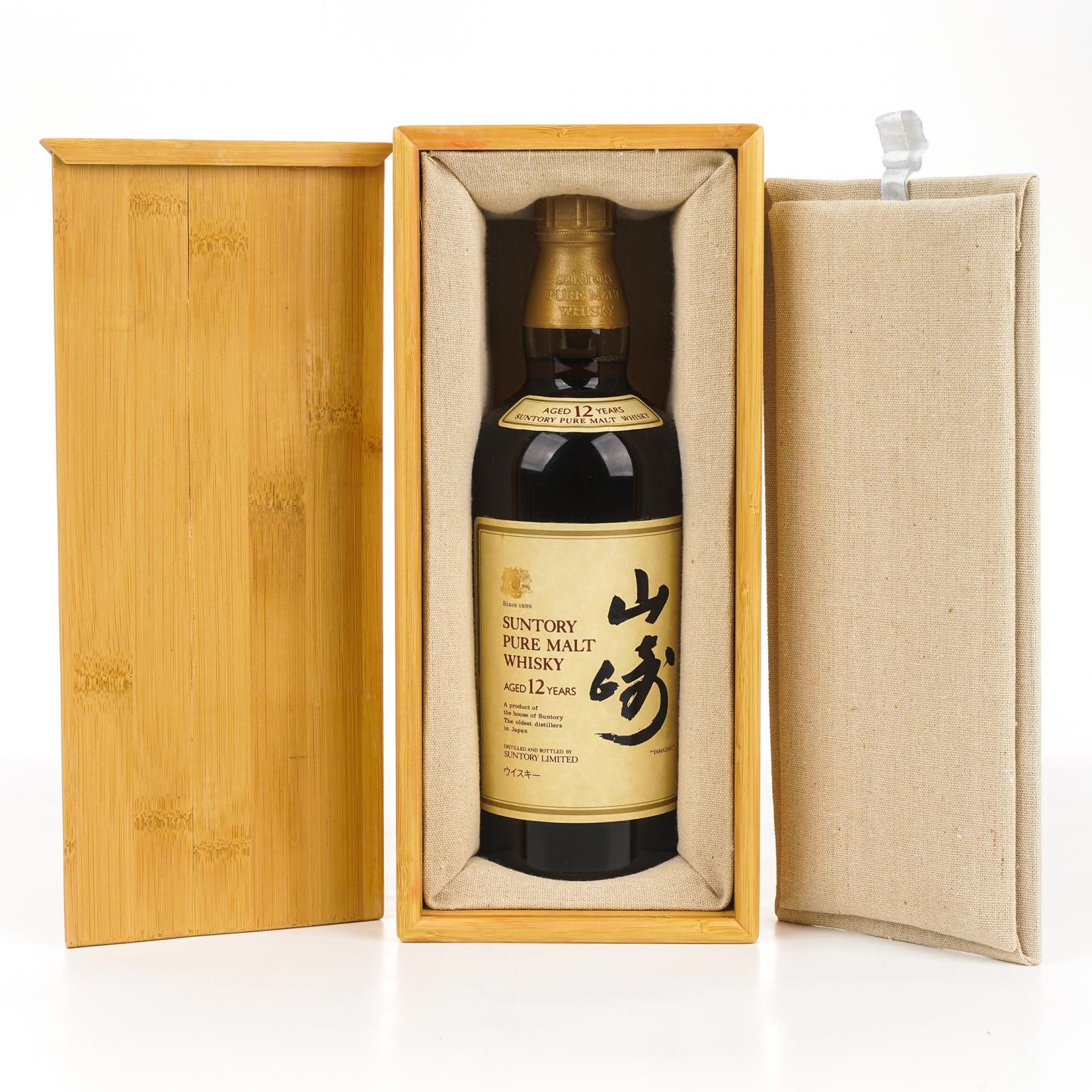 山崎 12年 金狮标 Pure Malt 750ml 非原盒