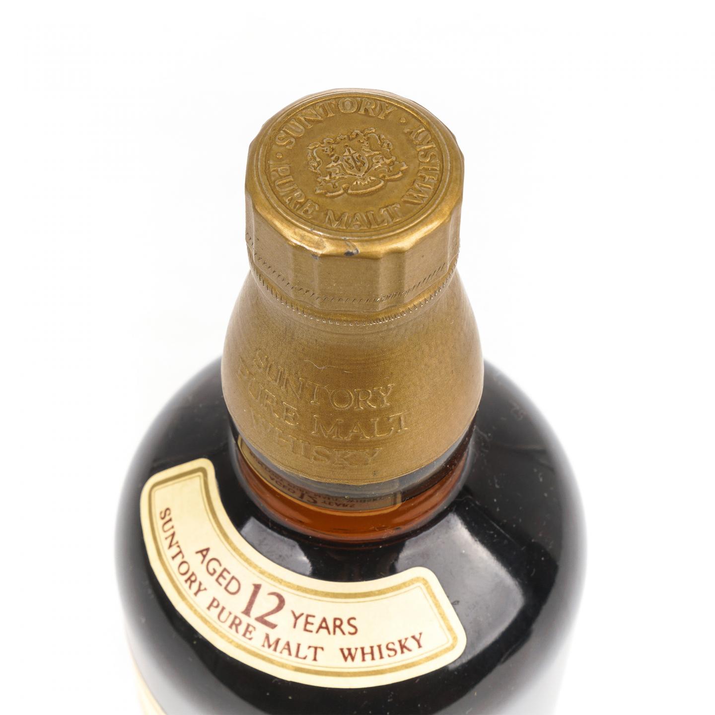 山崎 12年 金狮标 Pure Malt 750ml 非原盒