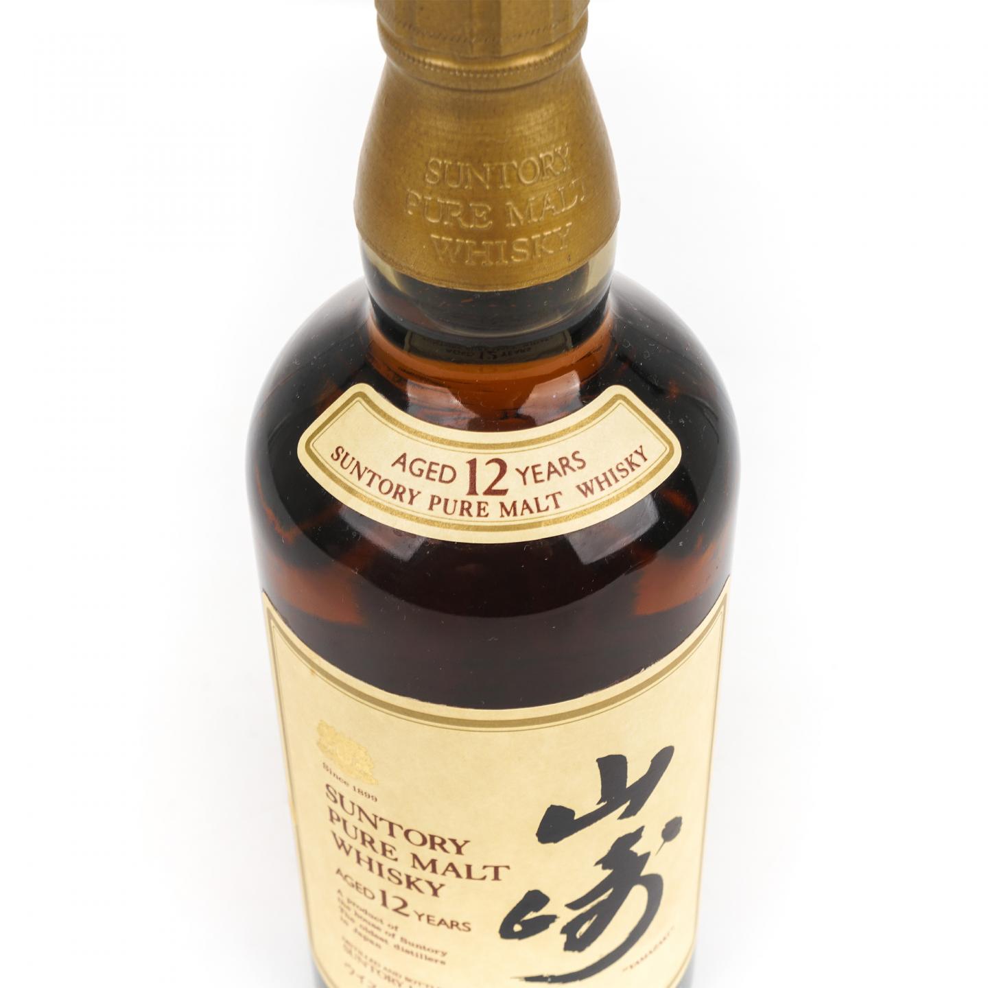 山崎 12年 金狮标 Pure Malt 750ml 非原盒