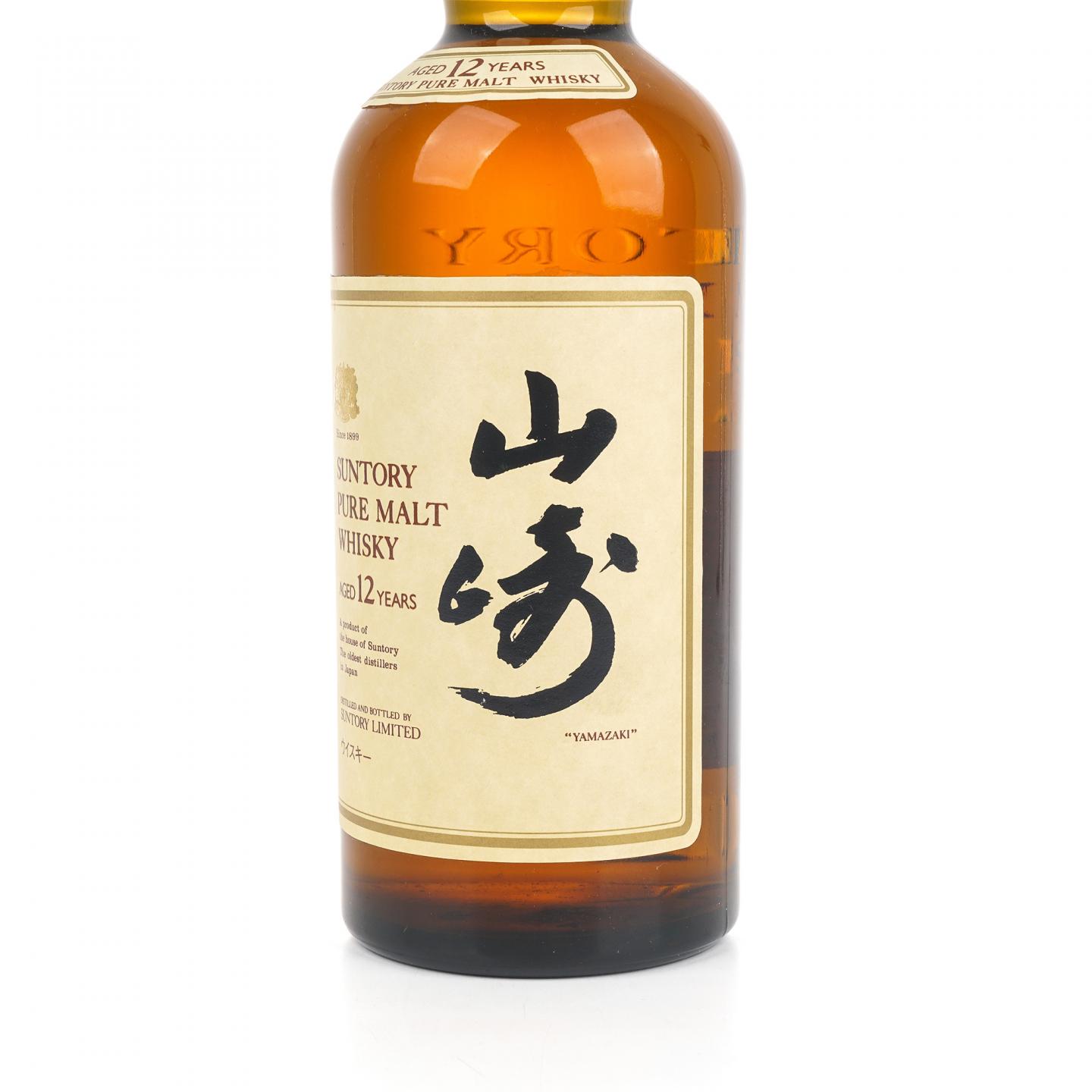 山崎 12年 金狮标 Pure Malt 750ml 非原盒