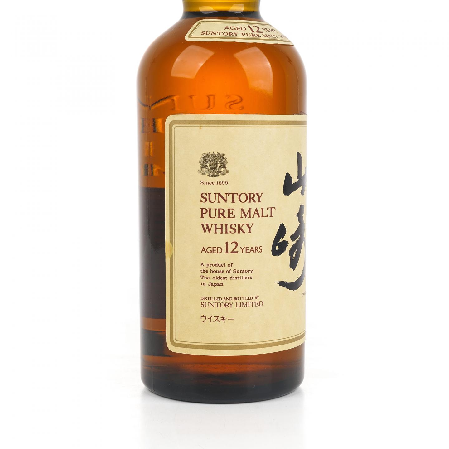 山崎 12年 金狮标 Pure Malt 750ml 非原盒