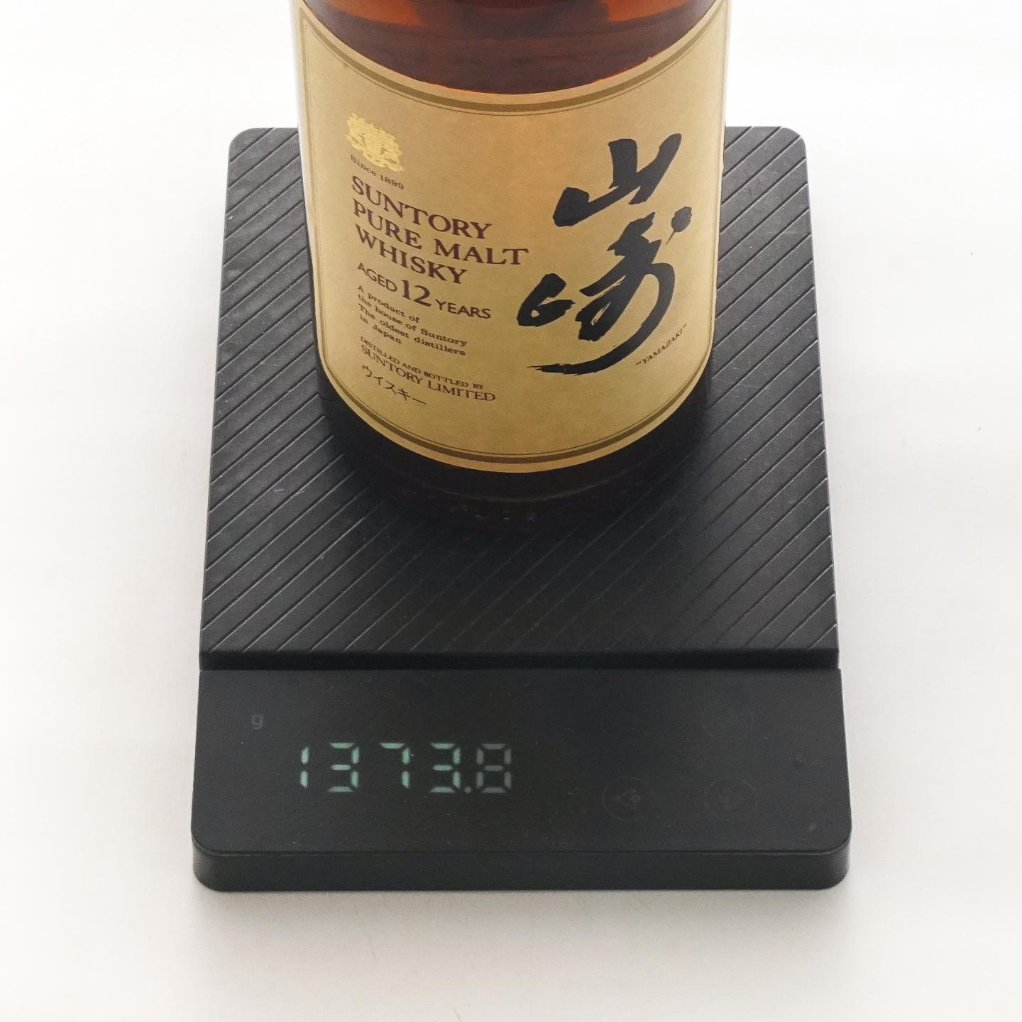 山崎 12年 金狮标 Pure Malt 750ml 非原盒