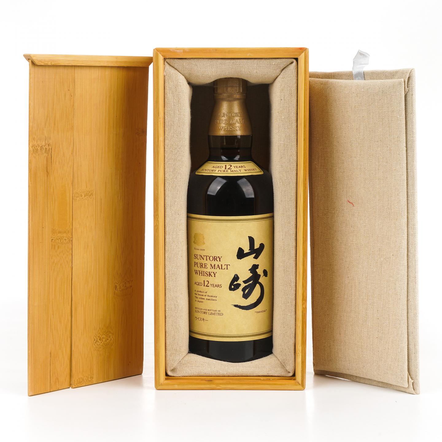 山崎 12年 Pure Malt 金狮标 750ml 非原盒