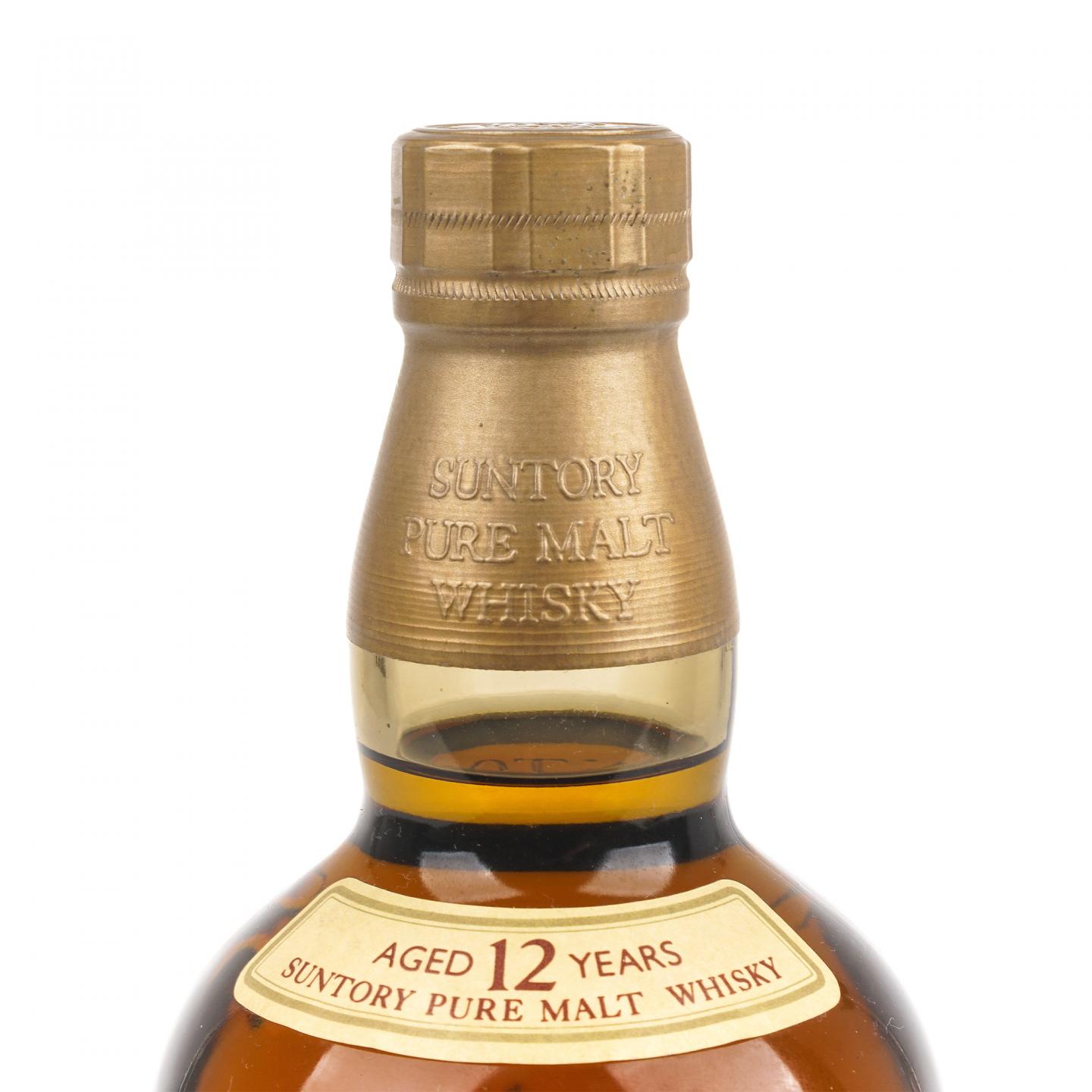山崎 12年 Pure Malt 金狮标 750ml 非原盒