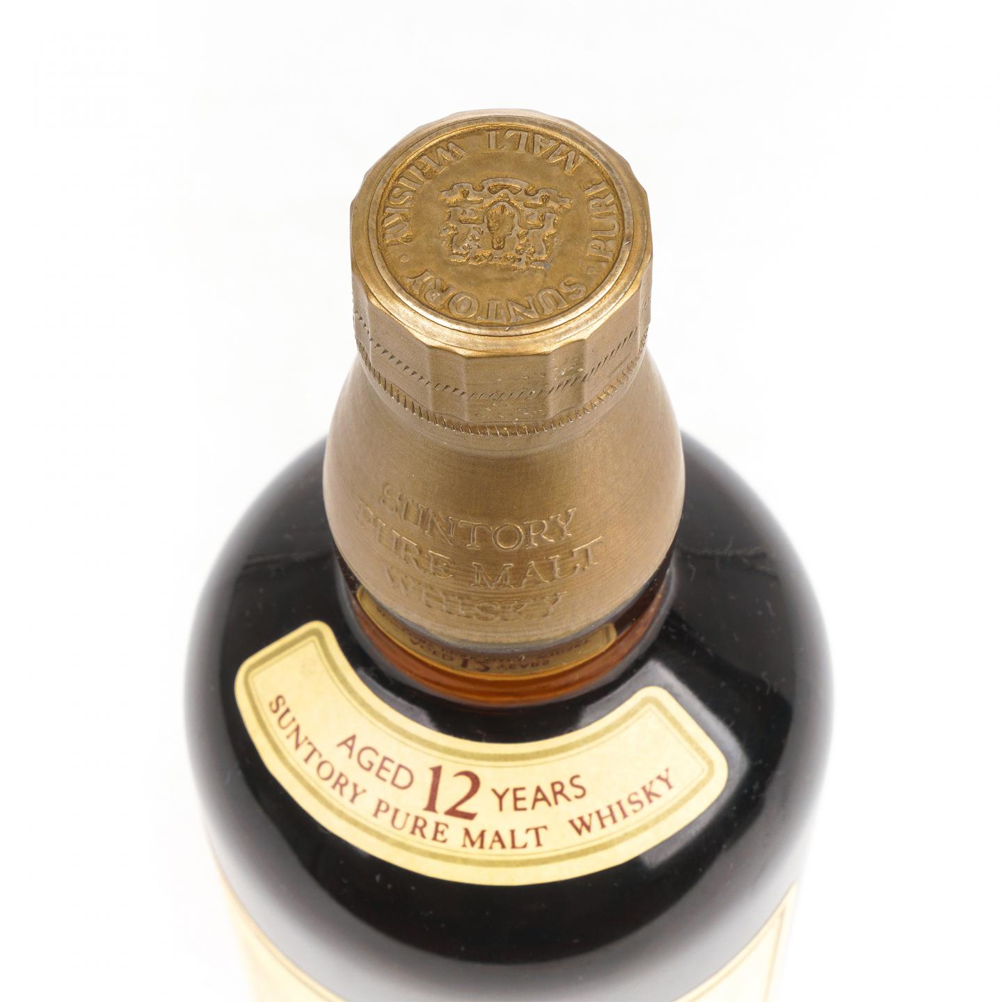 山崎 12年 Pure Malt 金狮标 750ml 非原盒