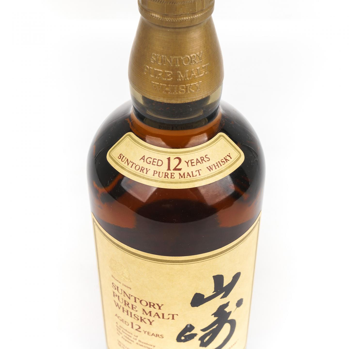山崎 12年 Pure Malt 金狮标 750ml 非原盒