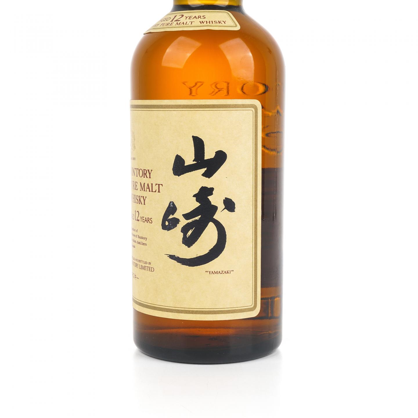 山崎 12年 Pure Malt 金狮标 750ml 非原盒