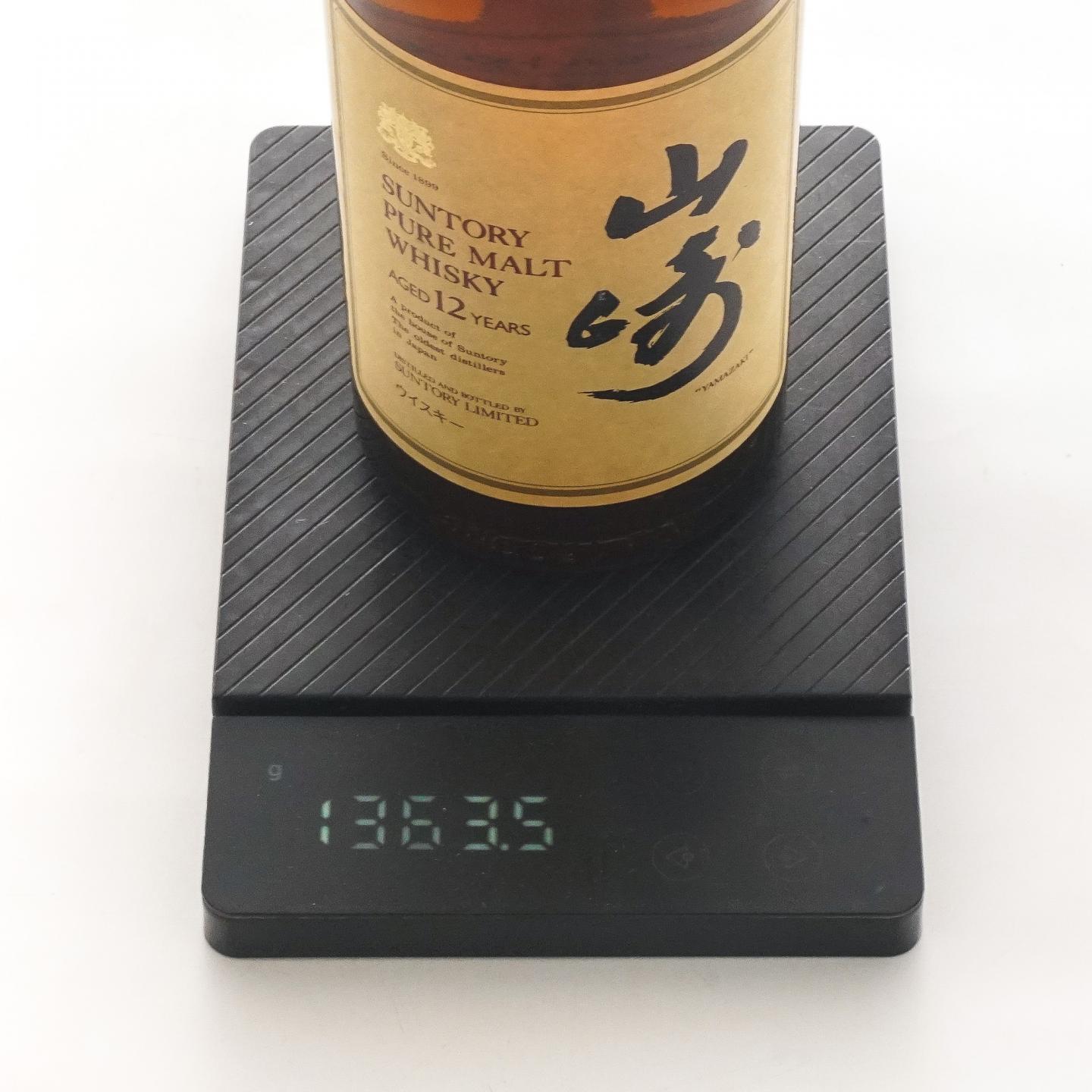 山崎 12年 Pure Malt 金狮标 750ml 非原盒