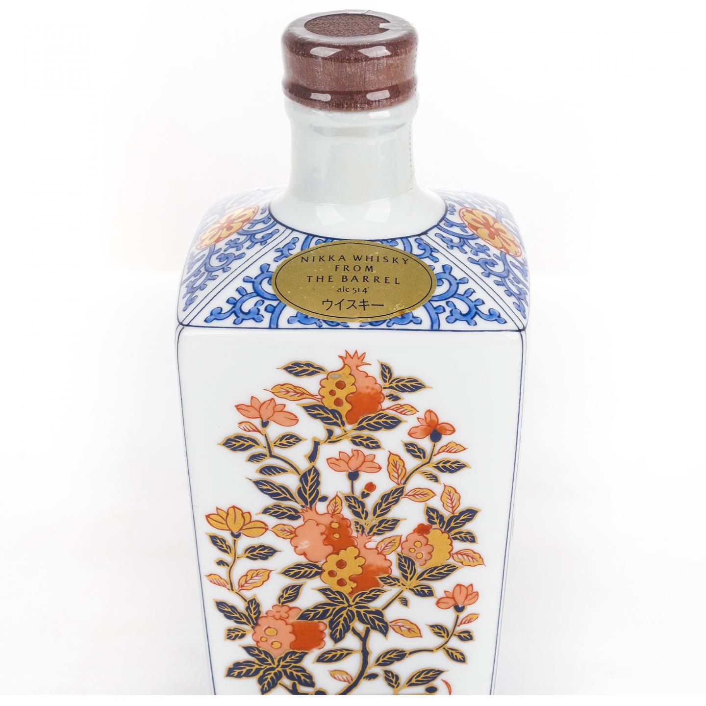 Nikka 四季花卉祥草纹 有田烧 600ml